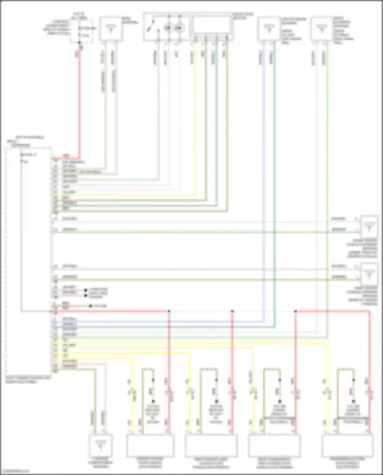 X4 BMW G02 facelift (2021-2024): Access/start circuit