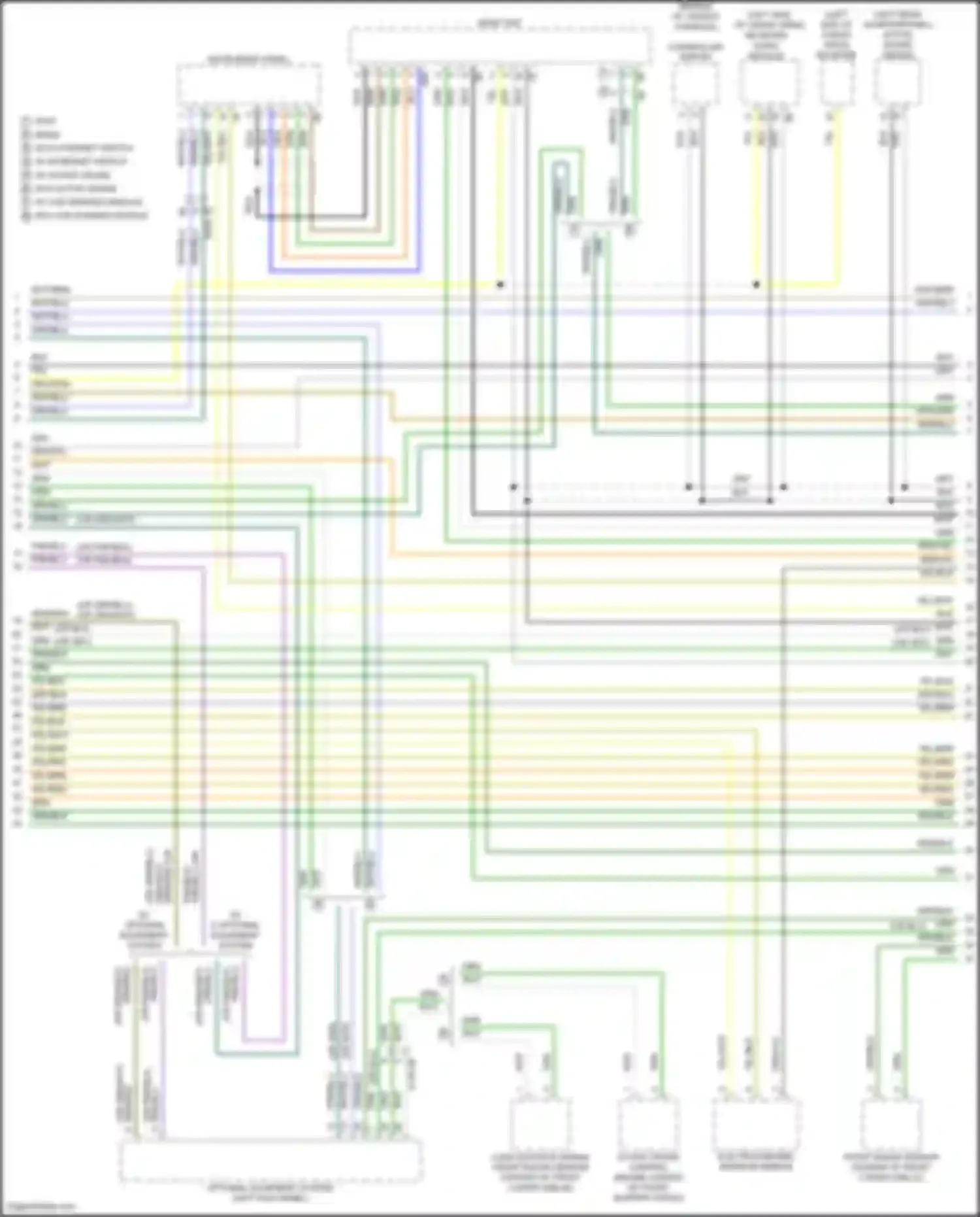 X4 BMW G02 facelift (2021-2024): Computer data lines circuit (4 of 9)