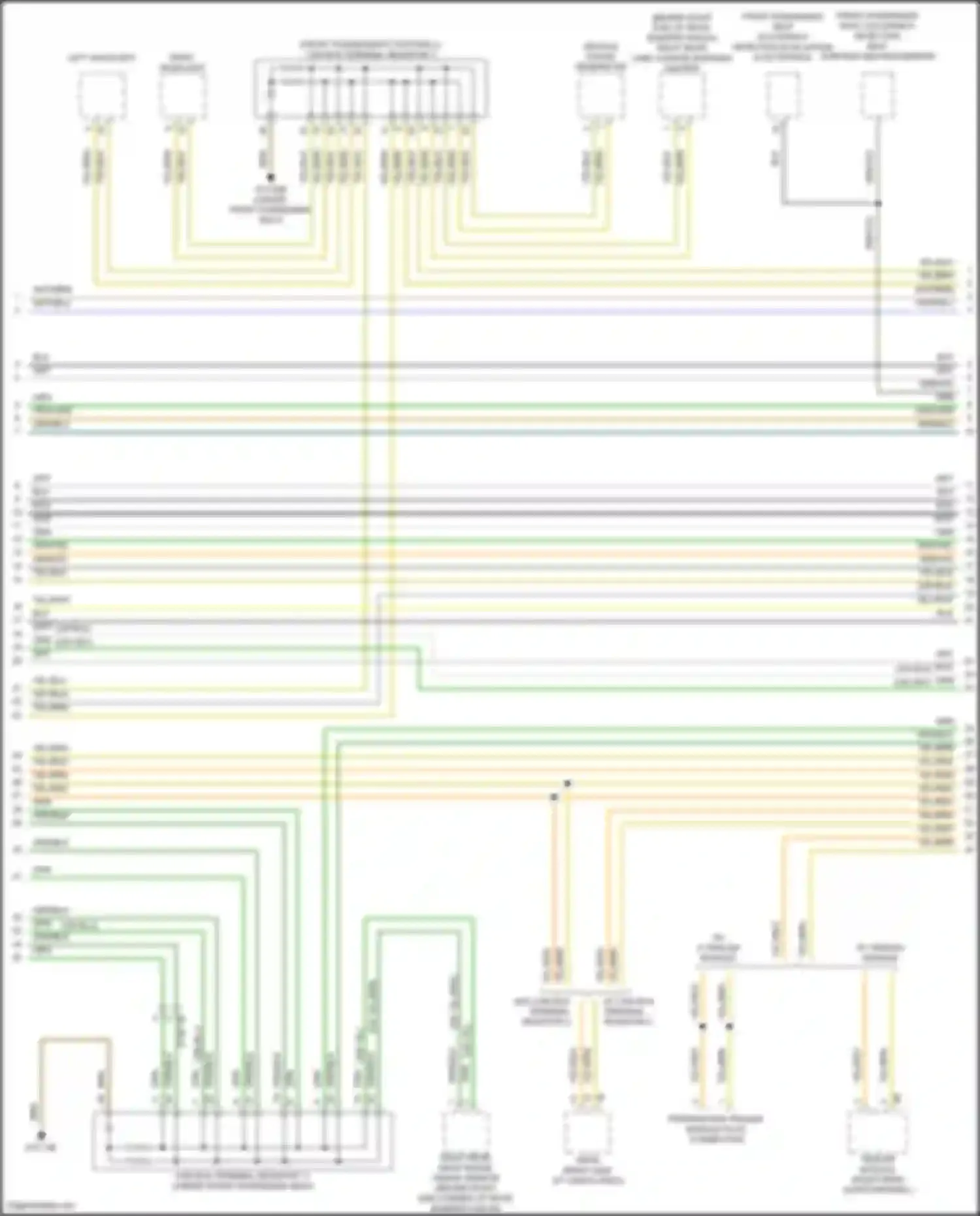 X4 BMW G02 facelift (2021-2024): Computer data lines circuit (5 of 9)