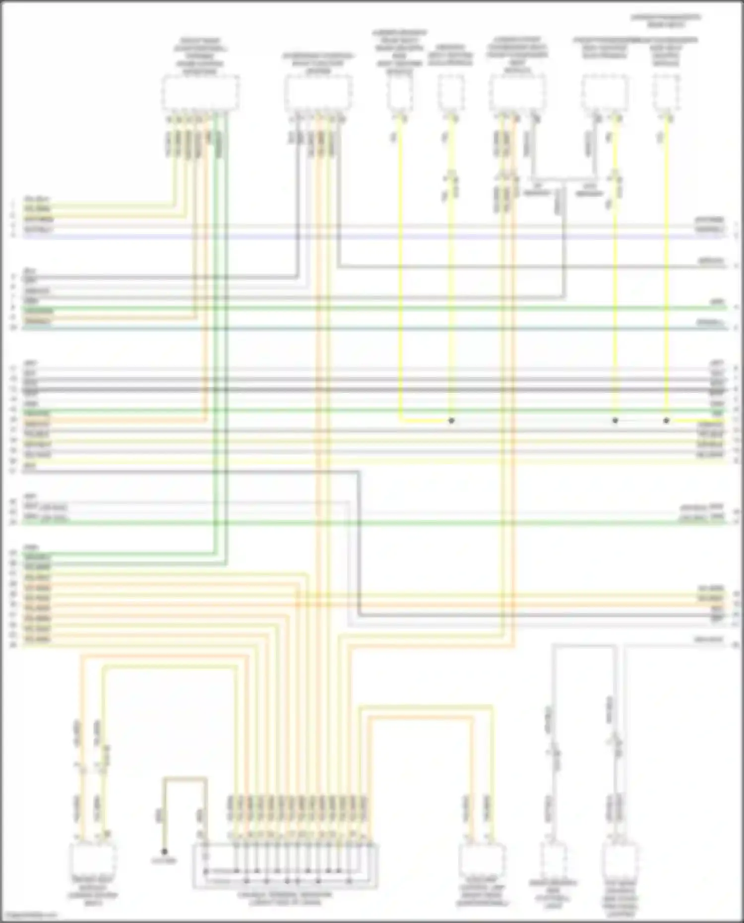 X4 BMW G02 facelift (2021-2024): Computer data lines circuit (6 of 9)
