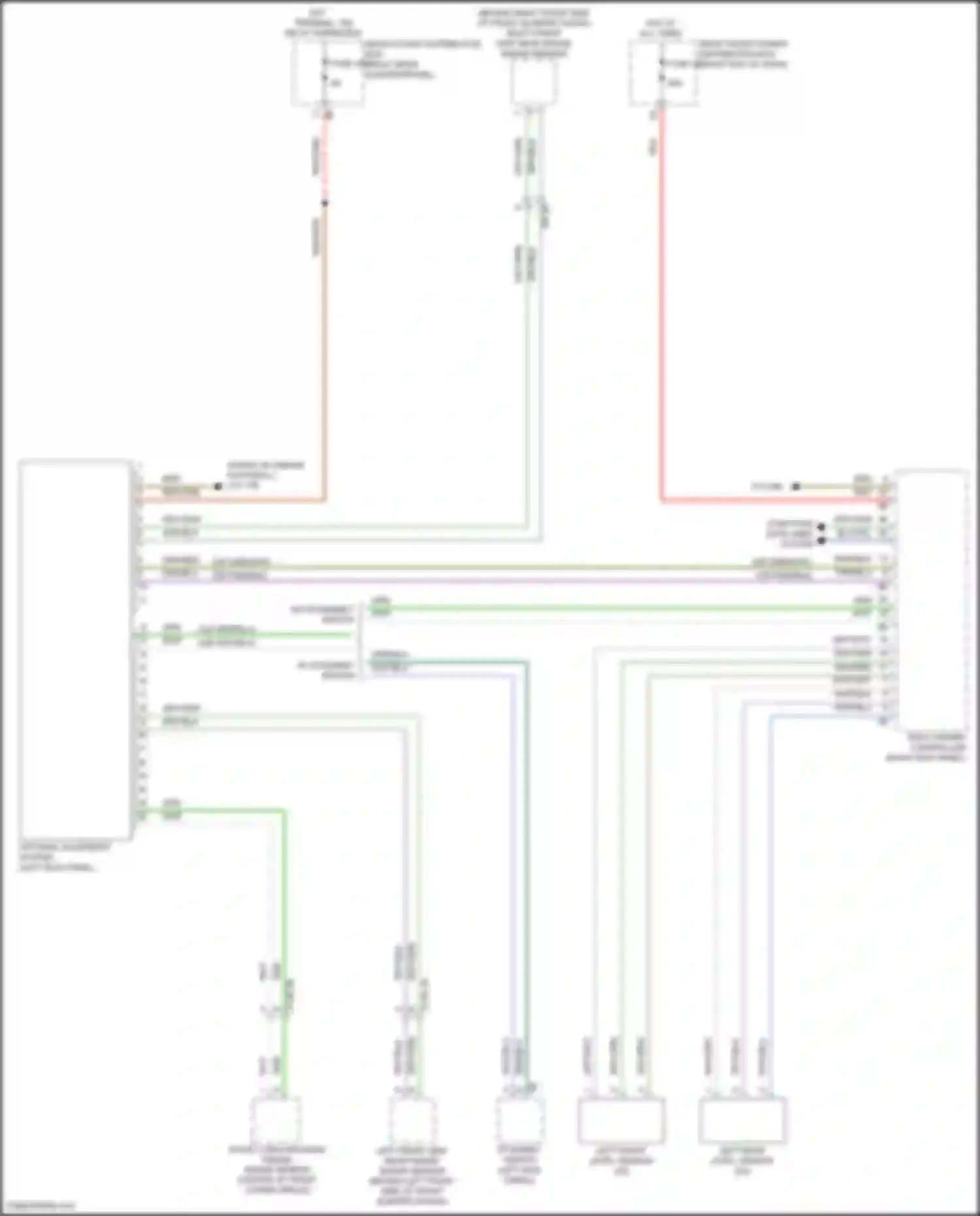 X4 BMW G02 facelift (2021-2024): Air suspension circuit