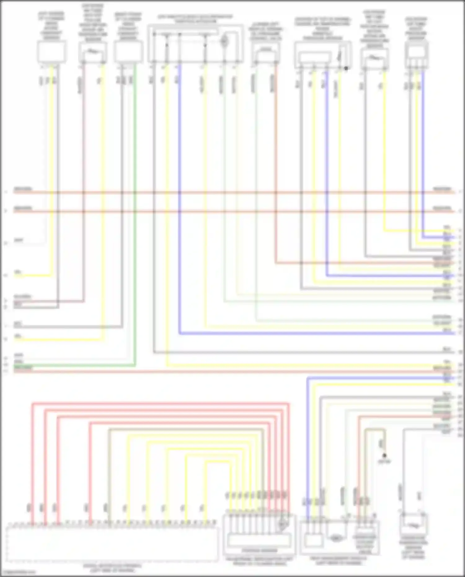 X4 BMW G02 facelift (2021-2024): Wiring diagram engine performance 3.0l turbo (2 of 6)