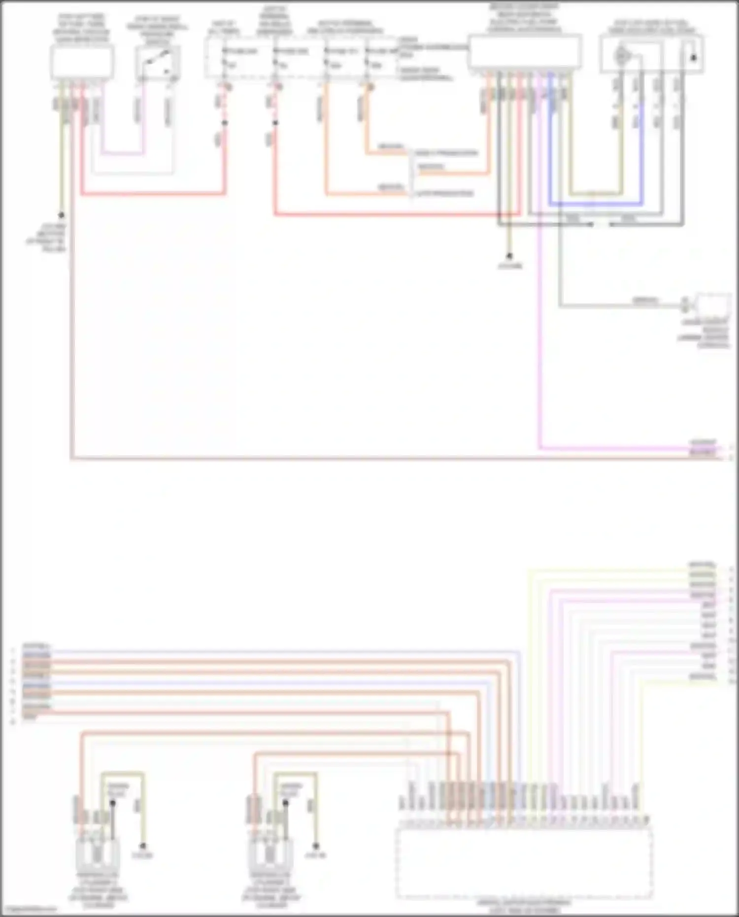X4 BMW G02 facelift (2021-2024): Wiring diagram engine performance 3.0l turbo (5 of 6)