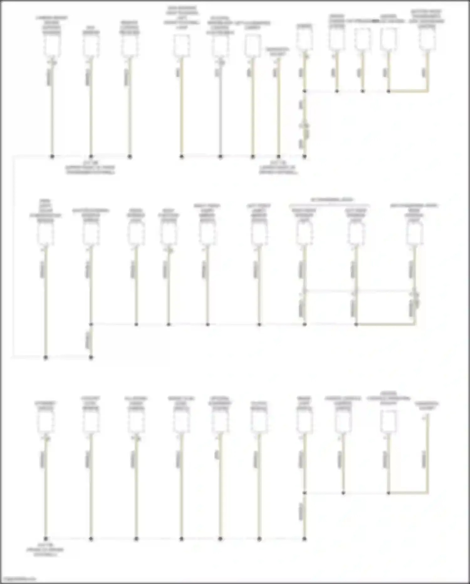 X4 BMW G02 facelift (2021-2024): Ground distribution circuit (1 of 7)
