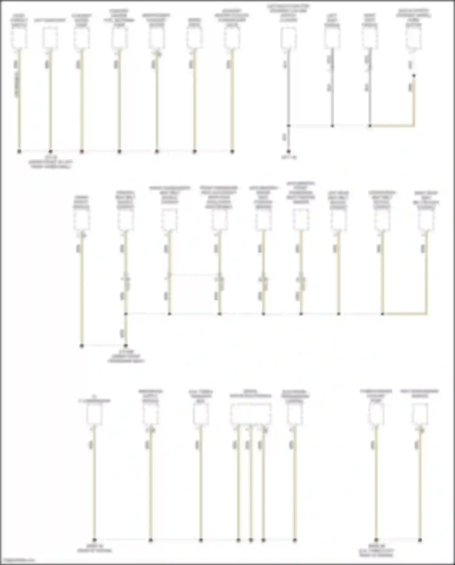 X4 BMW G02 facelift (2021-2024): Ground distribution circuit (3 of 7)
