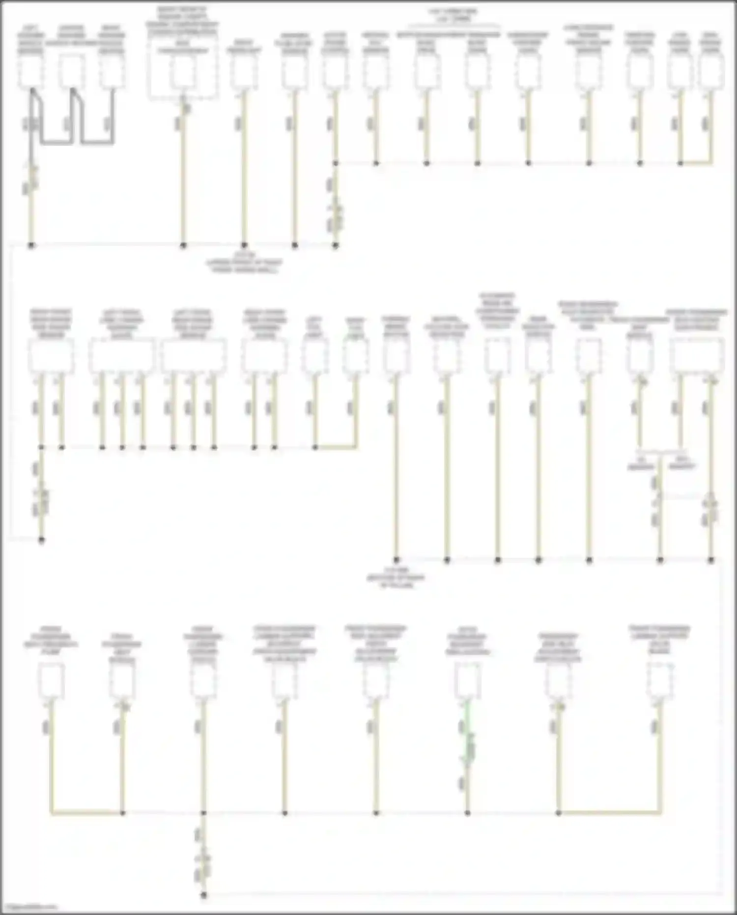 X4 BMW G02 facelift (2021-2024): Ground distribution circuit (4 of 7)