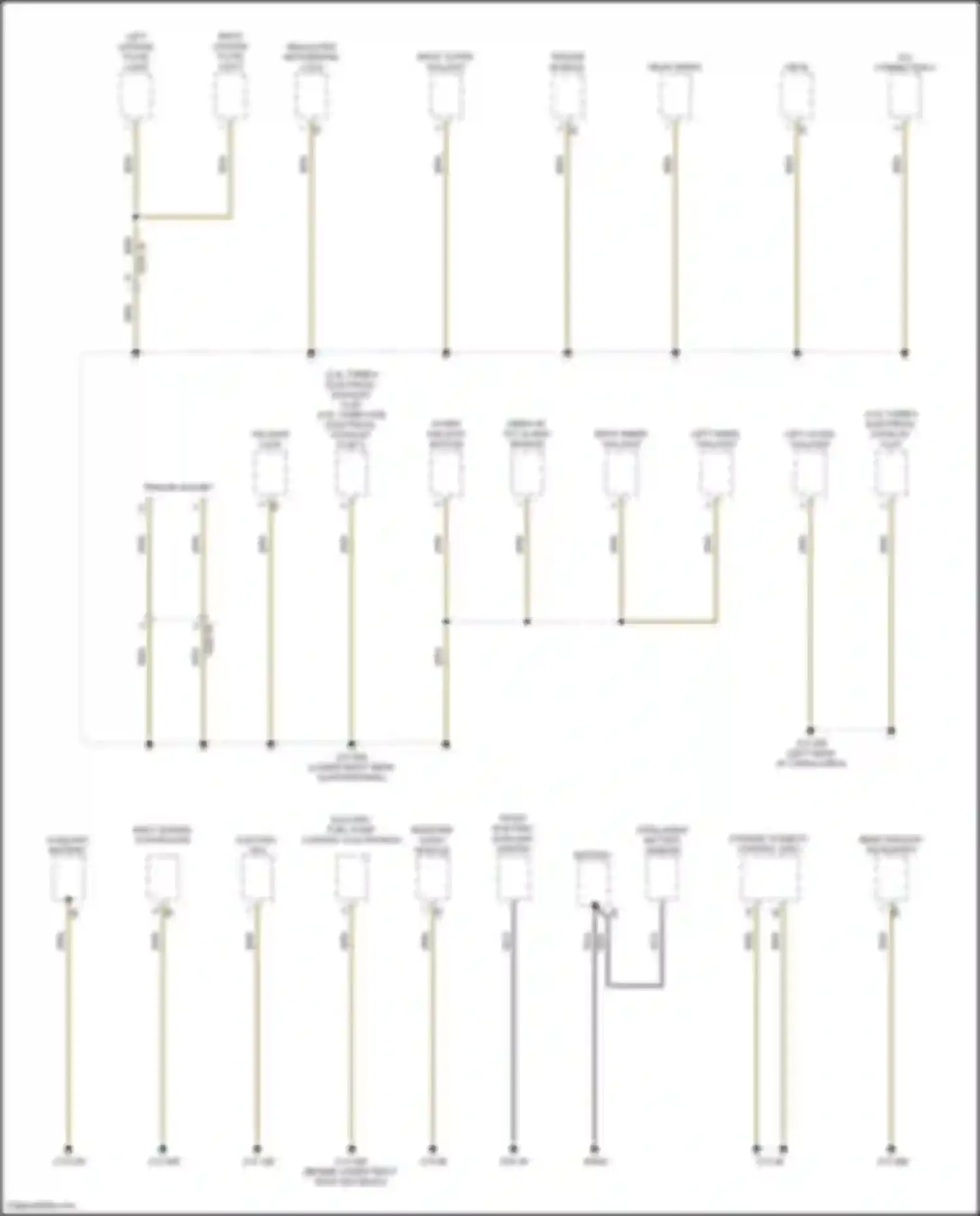 X4 BMW G02 facelift (2021-2024): Ground distribution circuit (7 of 7)