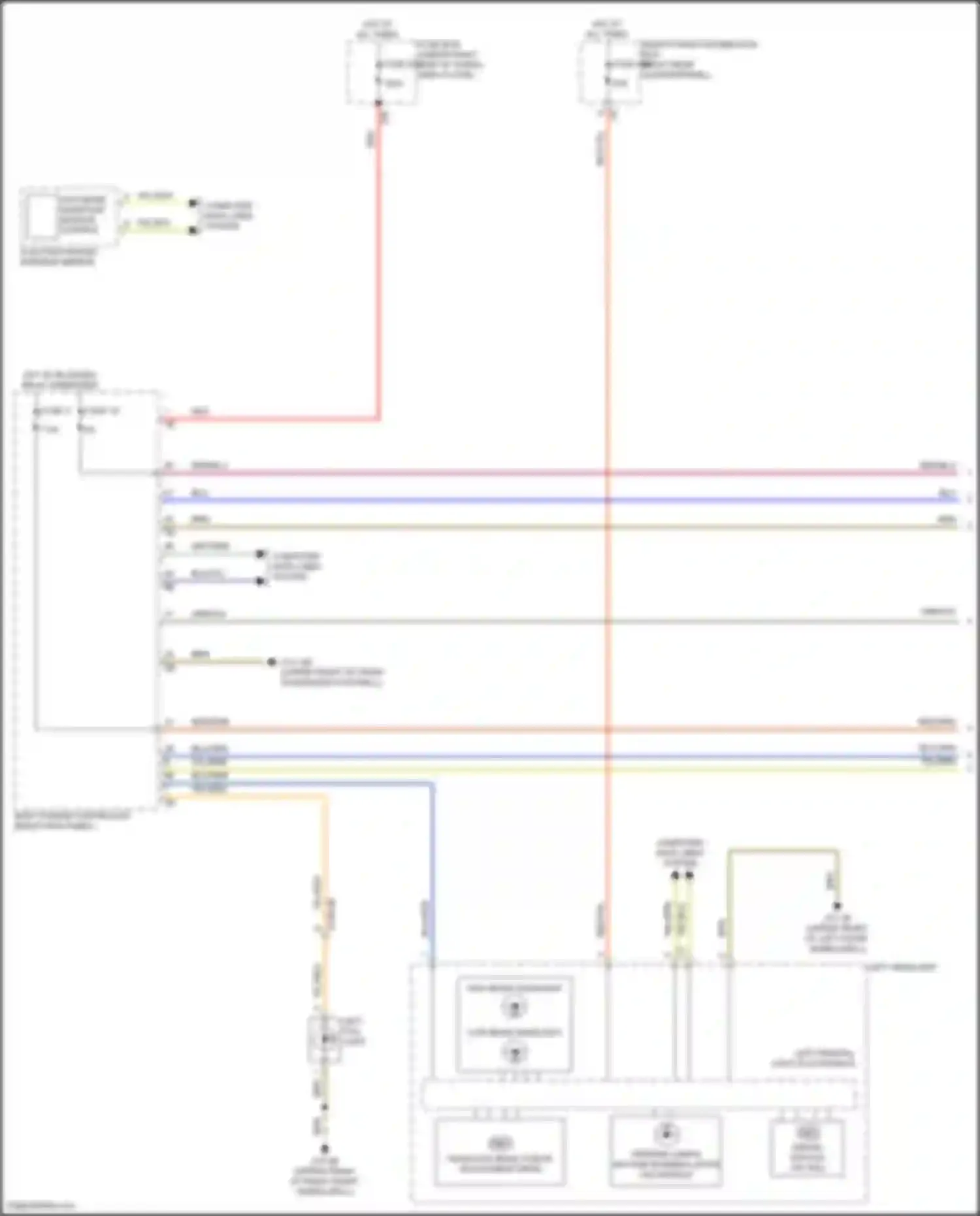 X4 BMW G02 facelift (2021-2024): Headlights circuit (1 of 2)