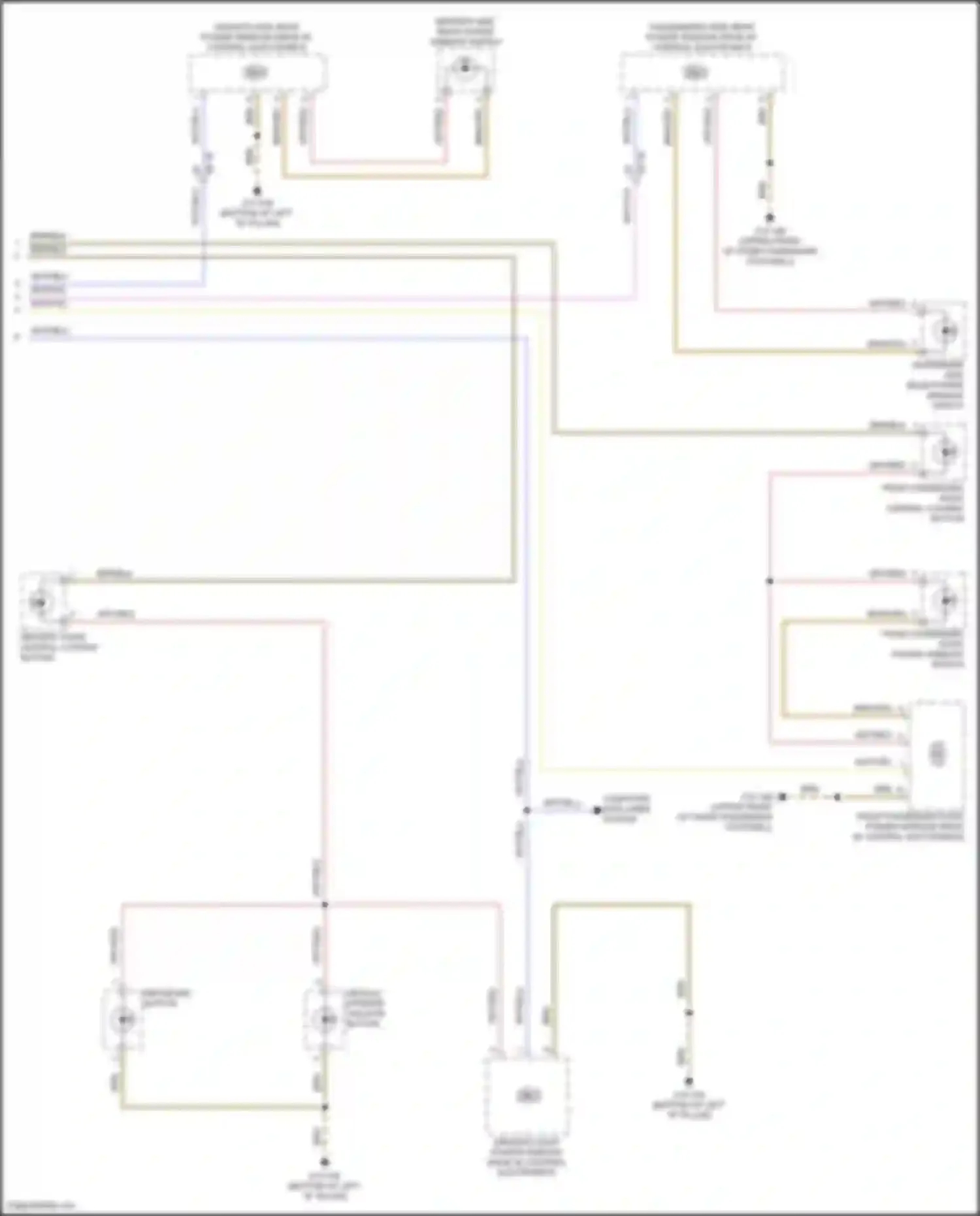 X4 BMW G02 facelift (2021-2024): Instrument illumination circuit (2 of 2)
