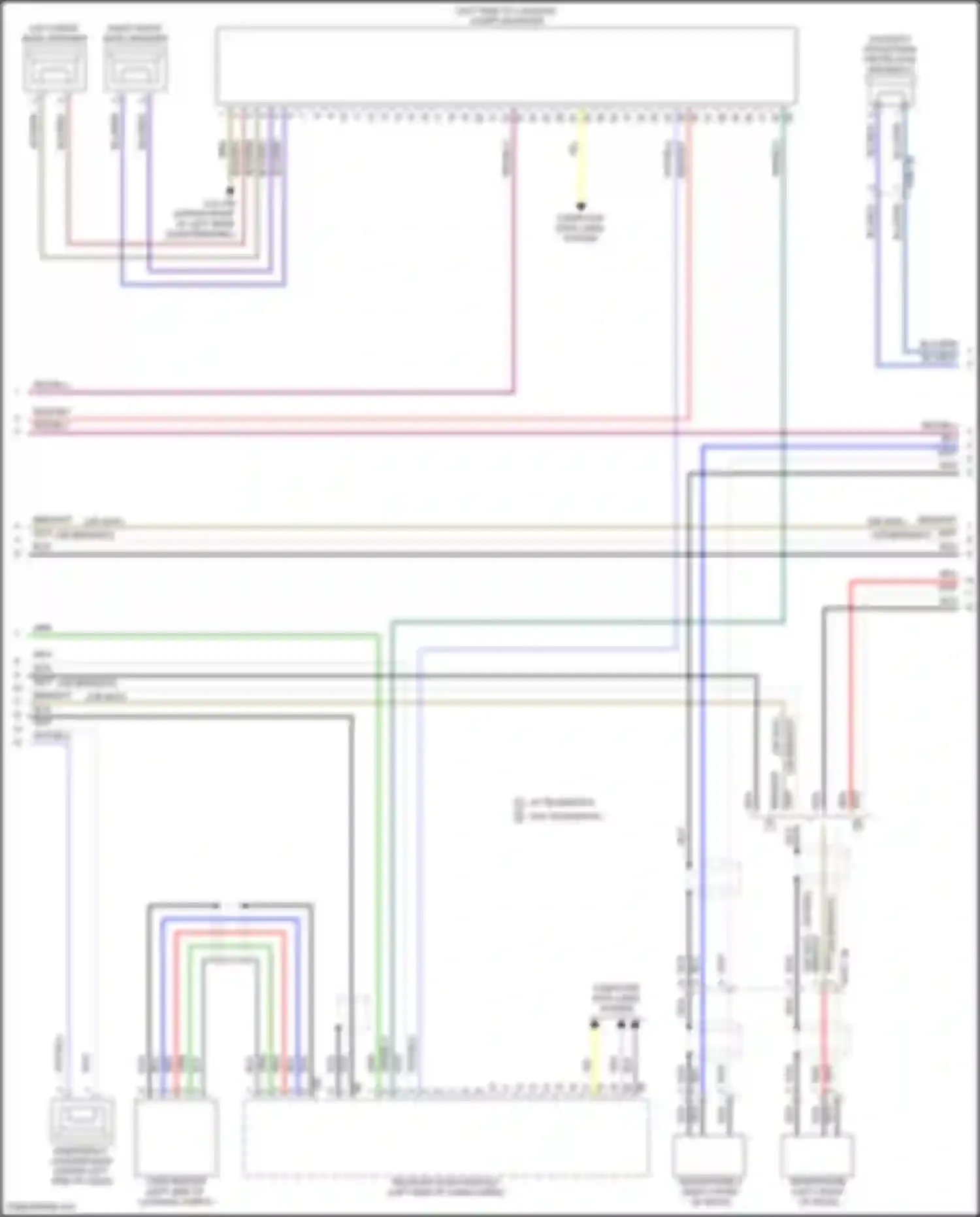 X4 BMW G02 facelift (2021-2024): Navigation circuit, high level (2 of 3)