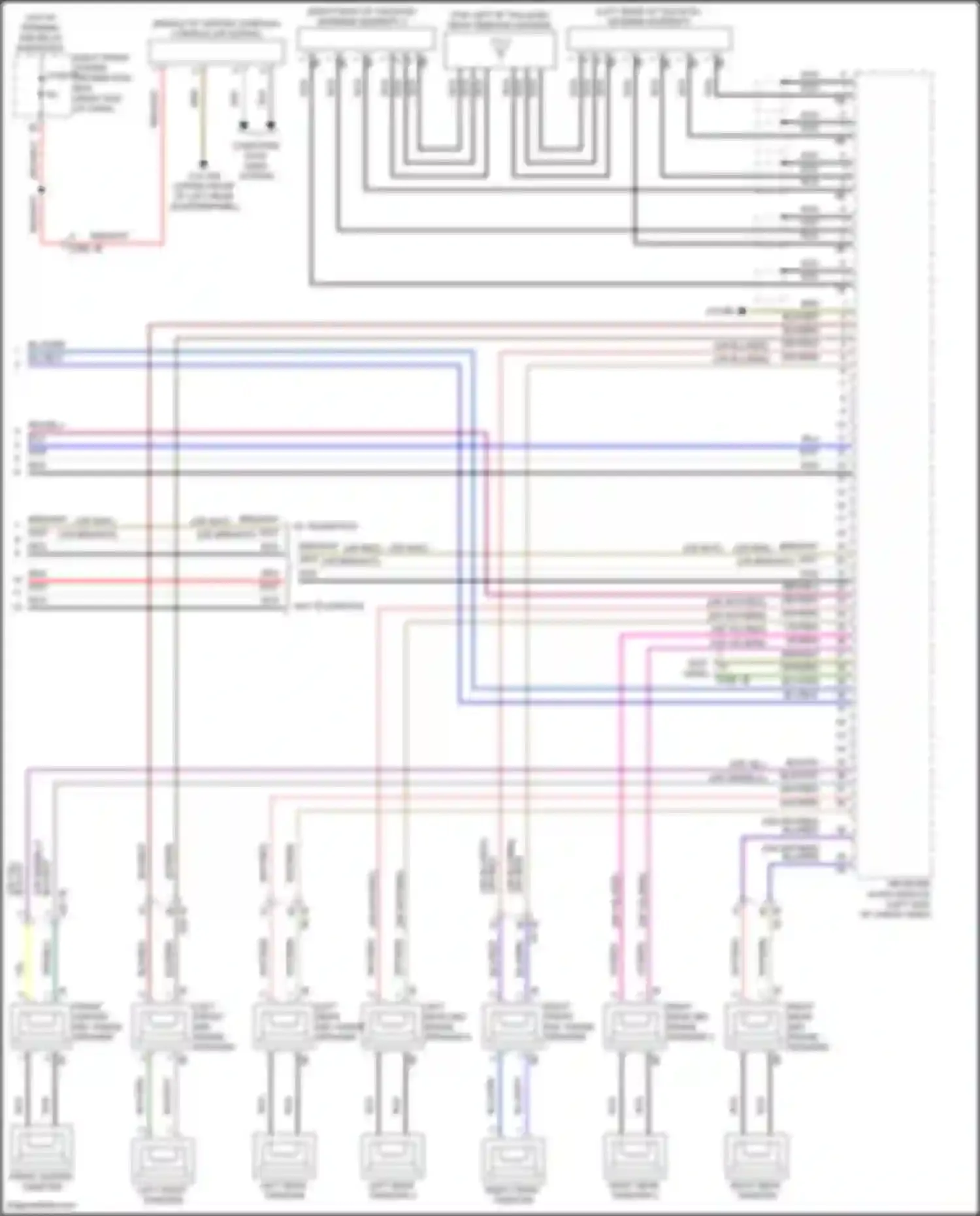 X4 BMW G02 facelift (2021-2024): Navigation circuit, high level (3 of 3)