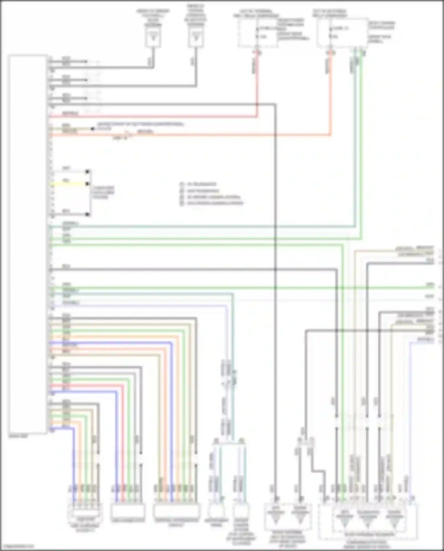 X4 BMW G02 facelift (2021-2024): Navigation circuit, mid level (1 of 3)