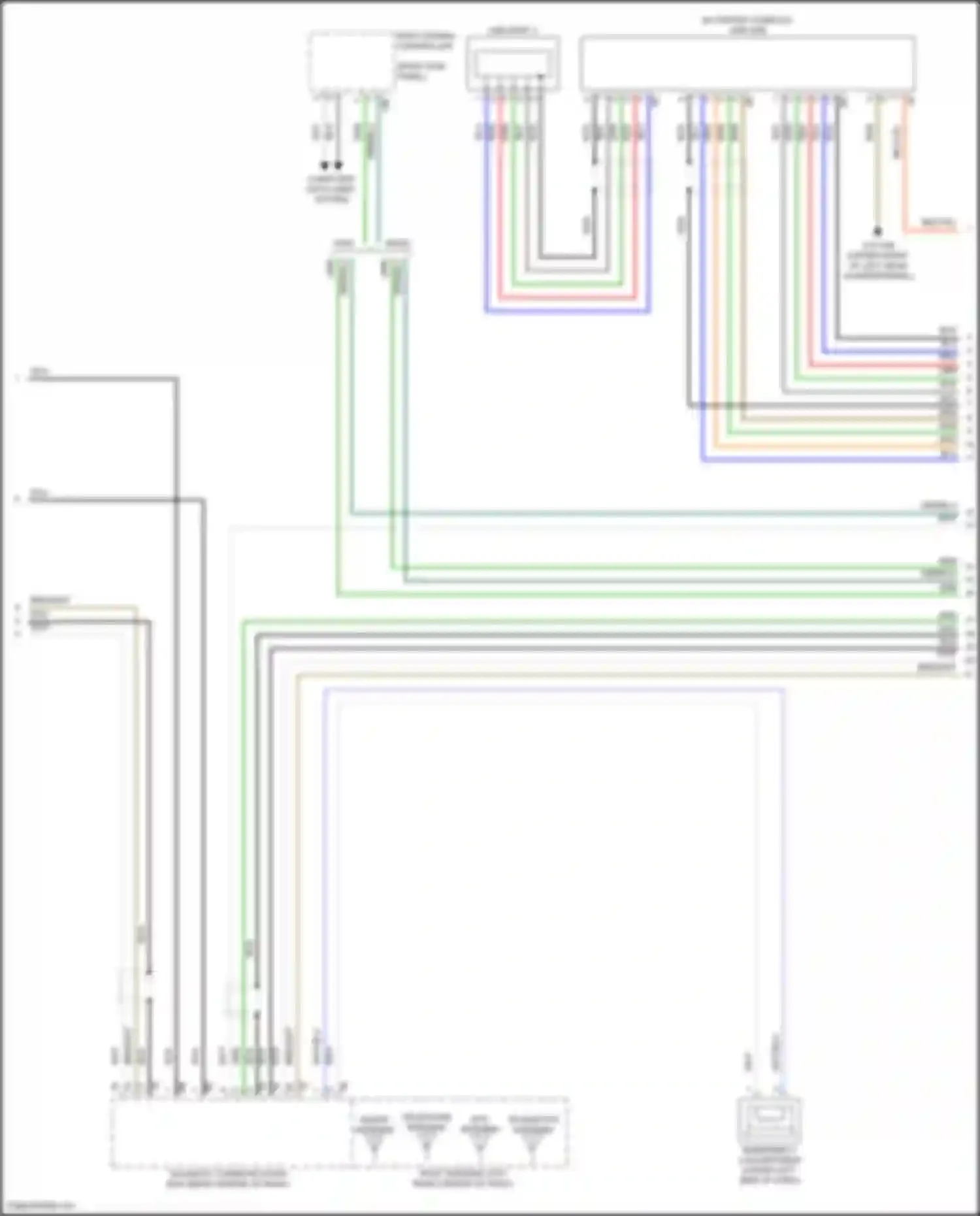 X4 BMW G02 facelift (2021-2024): Navigation circuit, w/o hifi radio & active sound design (3 of 4)
