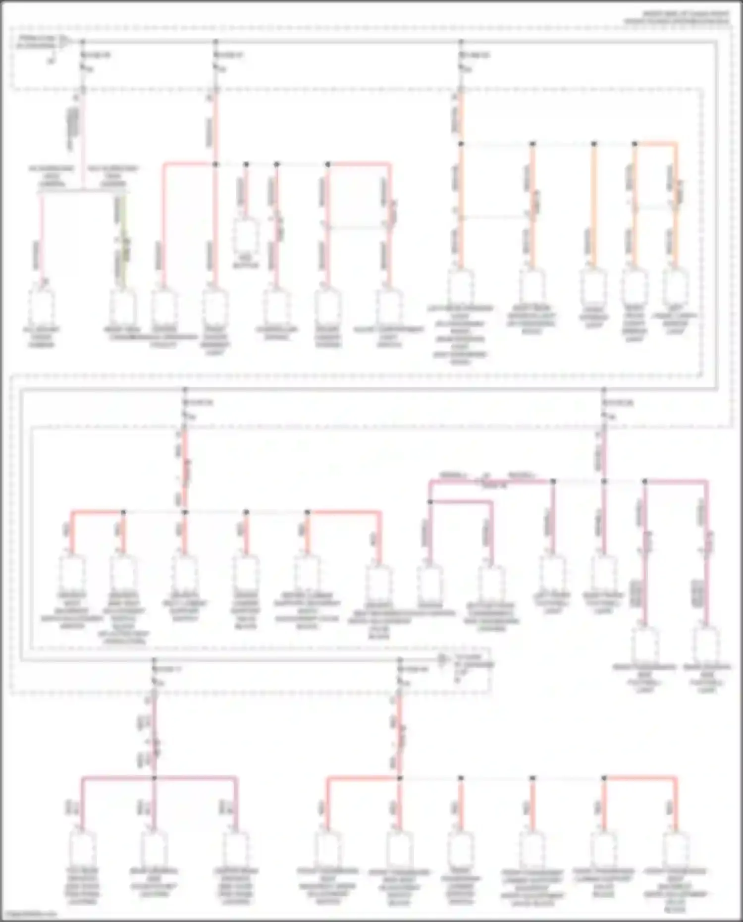 X4 BMW G02 facelift (2021-2024): Power distribution circuit (4 of 8)