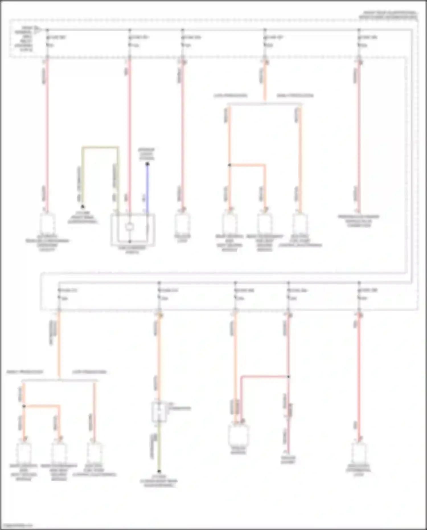 X4 BMW G02 facelift (2021-2024): Power distribution circuit (8 of 8)