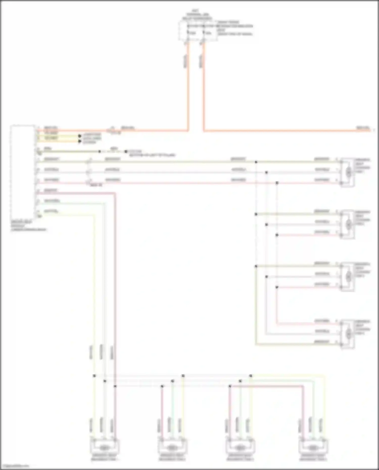 X4 BMW G02 facelift (2021-2024): Seat ventilation circuit (1 of 2)