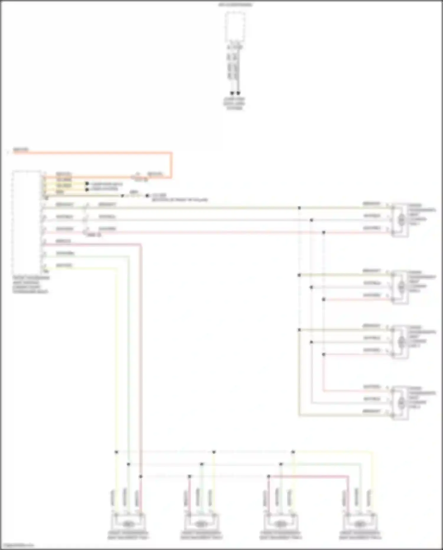 X4 BMW G02 facelift (2021-2024): Seat ventilation circuit (2 of 2)