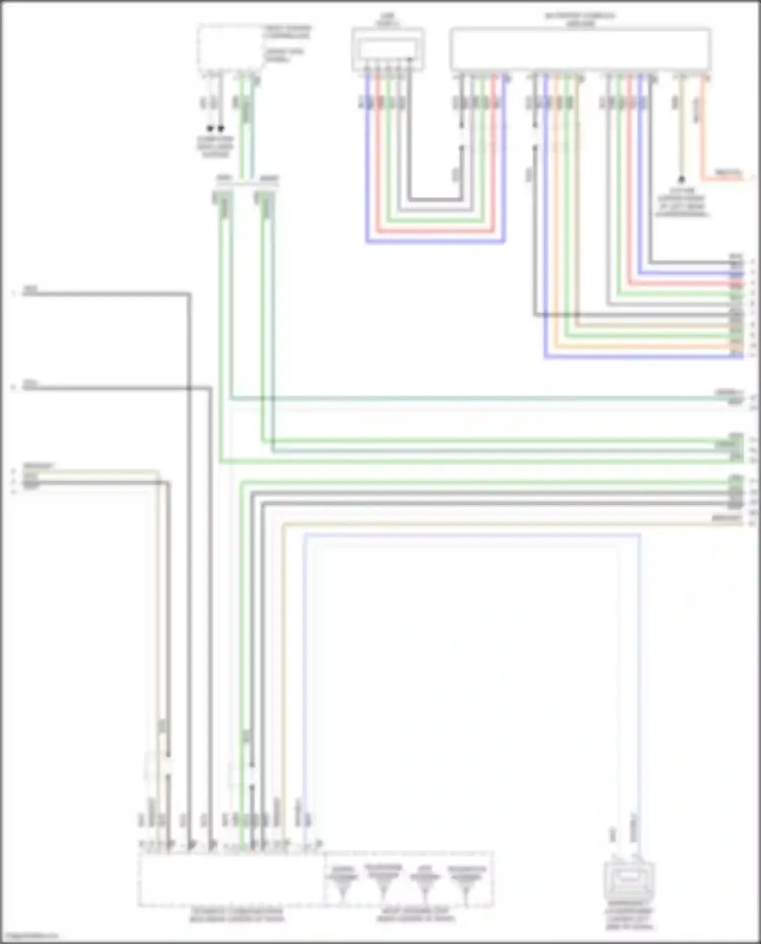 X4 BMW G02 facelift (2021-2024): Base radio circuit, w/ active sound design (4 of 5)