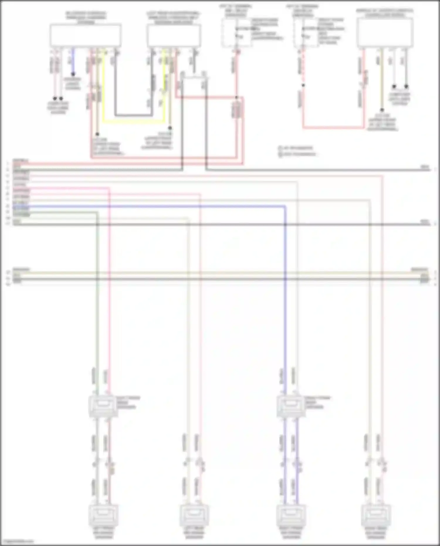 X4 BMW G02 facelift (2021-2024): Base radio circuit, w/o active sound design (2 of 4)