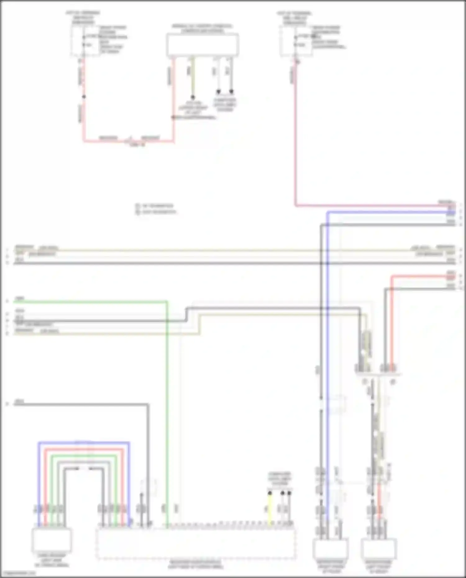 X4 BMW G02 facelift (2021-2024): Receiver audio module circuit, base (2 of 3)