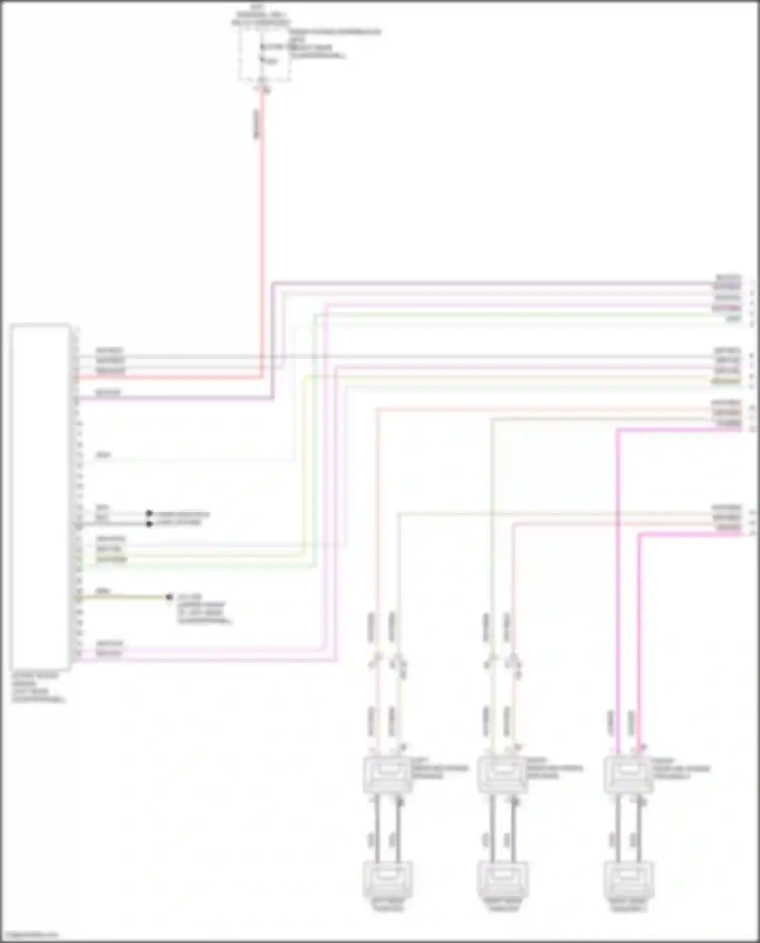 X4 BMW G02 facelift (2021-2024): Top hifi radio circuit (1 of 2)