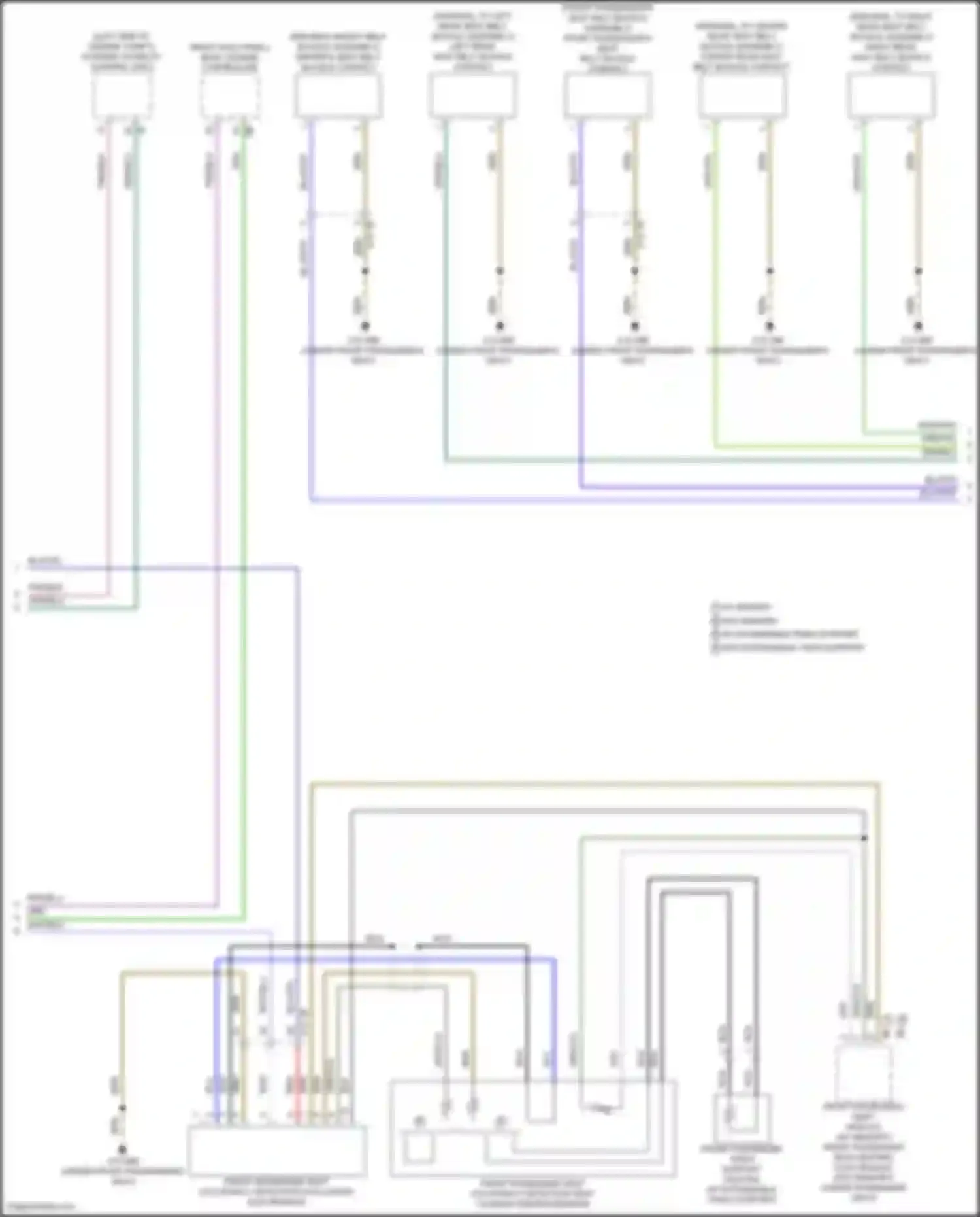 X4 BMW G02 facelift (2021-2024): Supplemental restraints circuit (2 of 4)