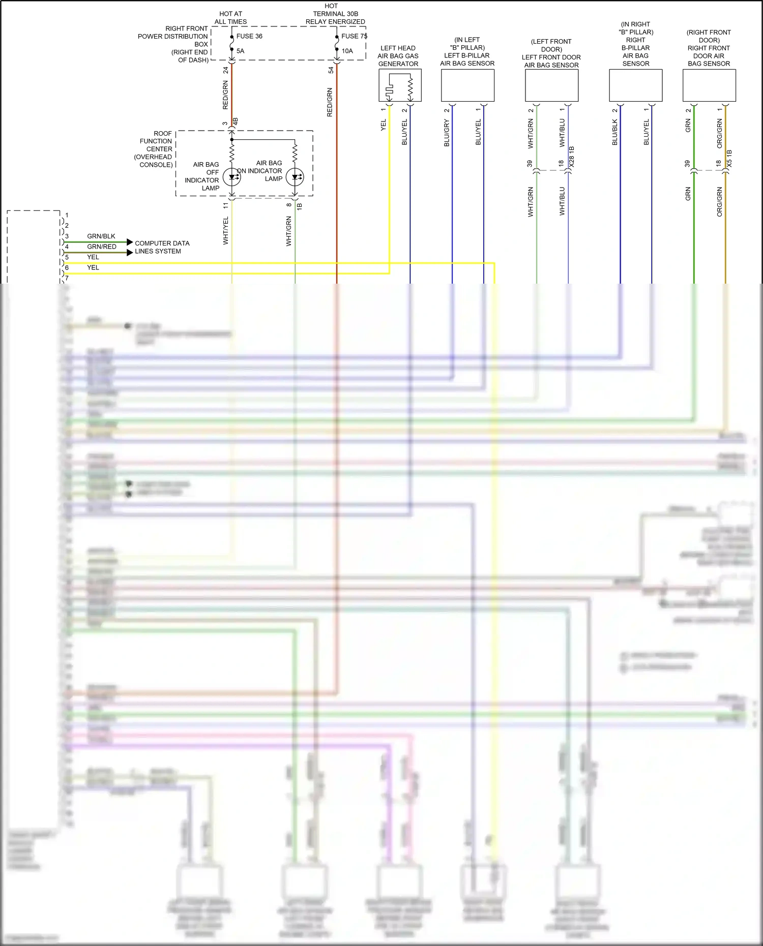 BMW X4 G02 facelift (2021-2024) computer data lines system wiring diagram  (105 of 107)