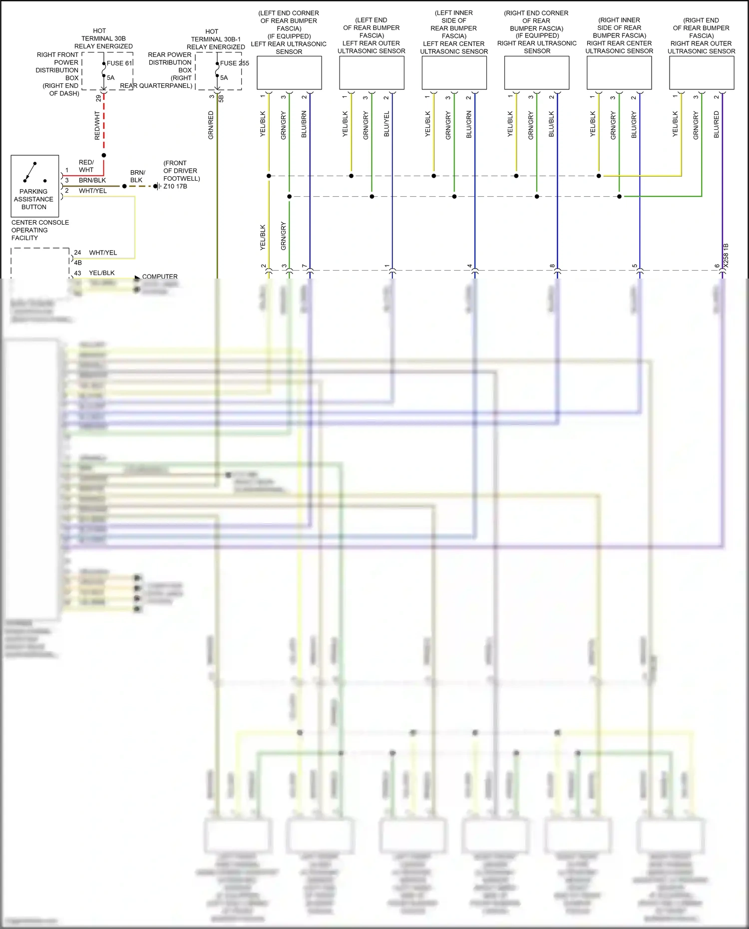 BMW X4 G02 facelift (2021-2024) computer data lines system wiring diagram  (69 of 107)