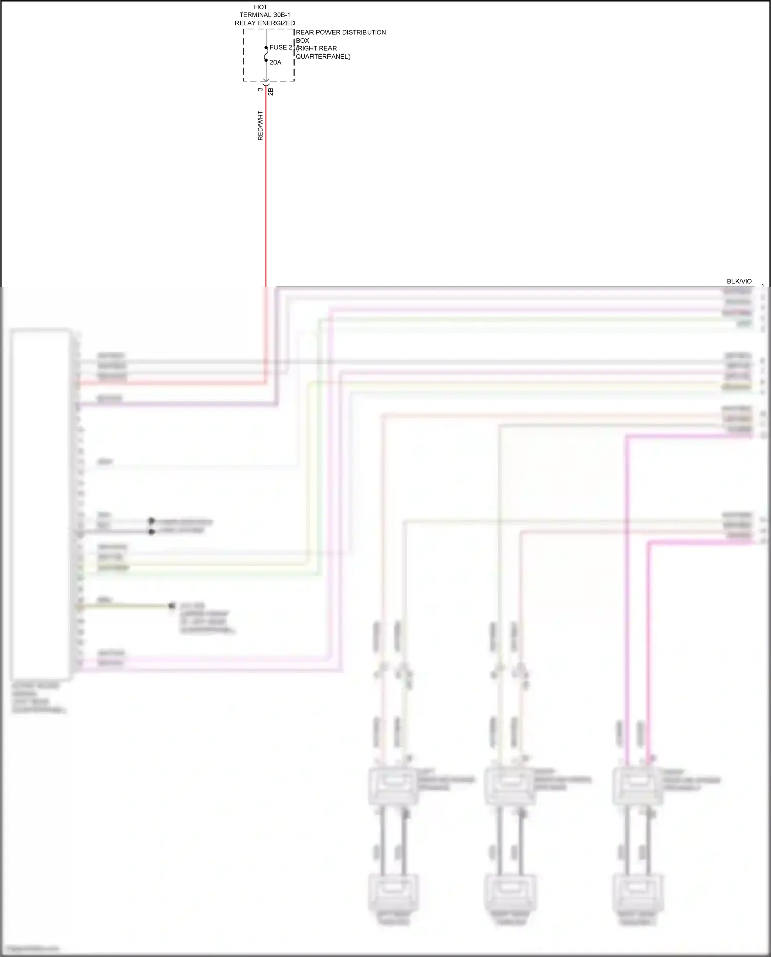 BMW X4 G02 facelift (2021-2024) computer data lines system wiring diagram  (90 of 107)