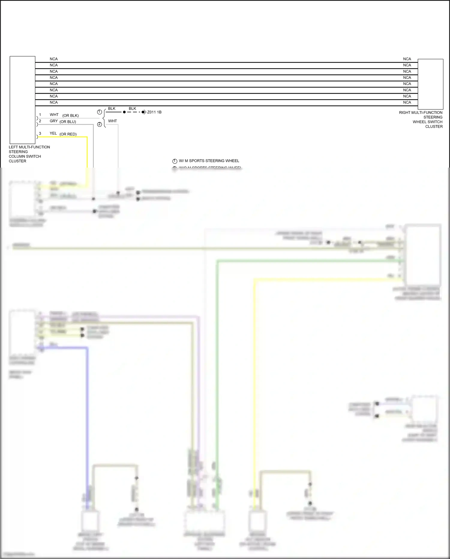 BMW X4 G02 facelift (2021-2024) computer data lines system wiring diagram  (45 of 107)