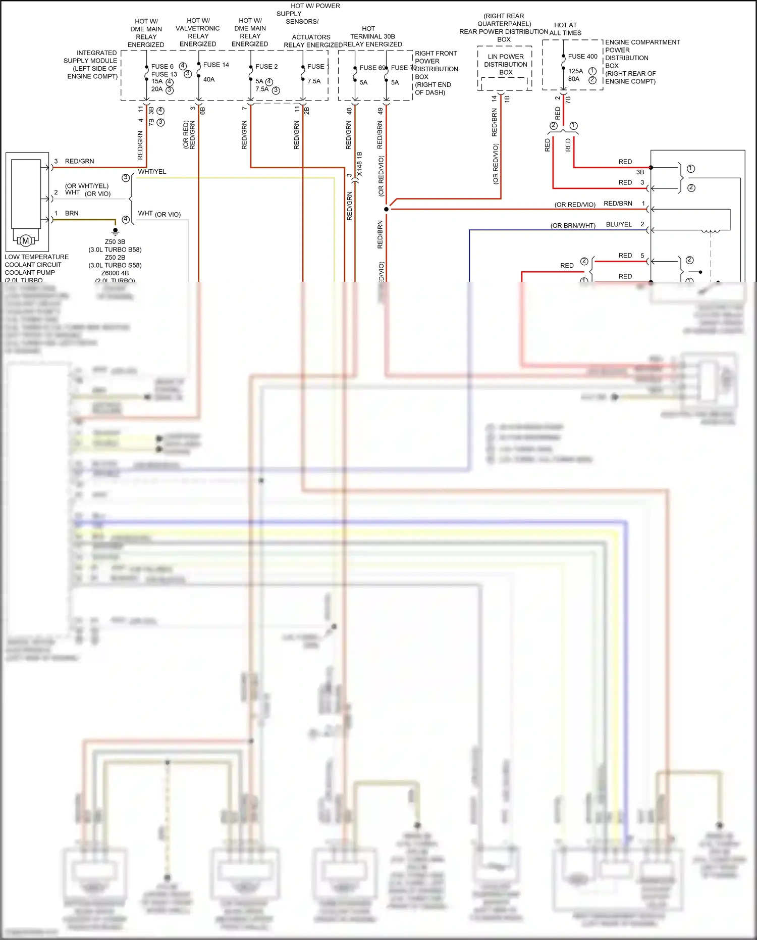BMW X4 G02 facelift (2021-2024) computer data lines system wiring diagram  (2 of 107)