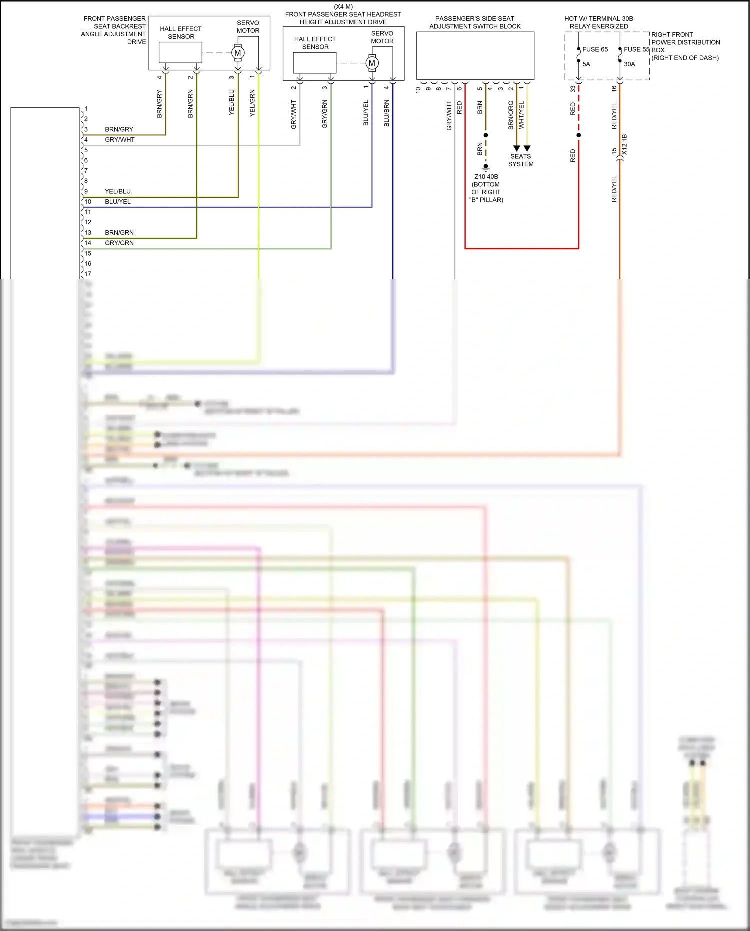 BMW X4 G02 facelift (2021-2024) computer data lines system wiring diagram  (6 of 107)