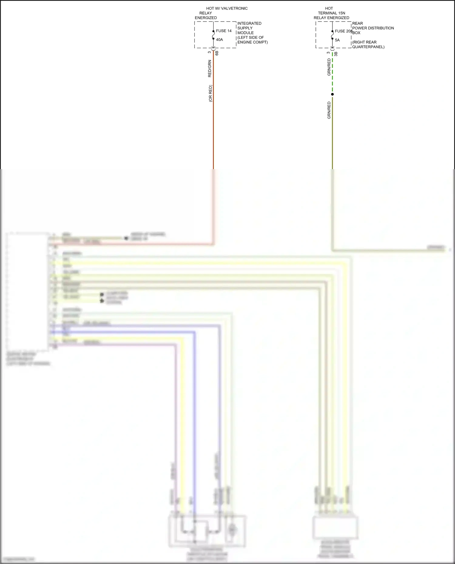 BMW X4 G02 facelift (2021-2024) computer data lines system wiring diagram  (44 of 107)