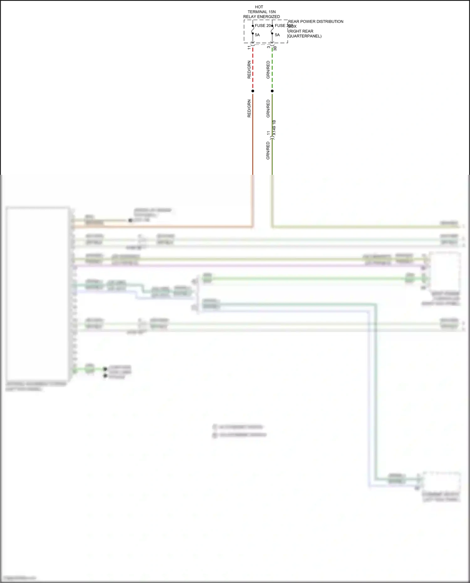 BMW X4 G02 facelift (2021-2024) computer data lines system wiring diagram  (51 of 107)
