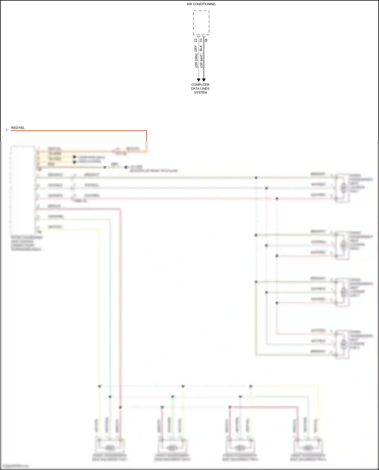 BMW X4 G02 facelift (2021-2024) computer data lines system wiring diagram  (19 of 107)