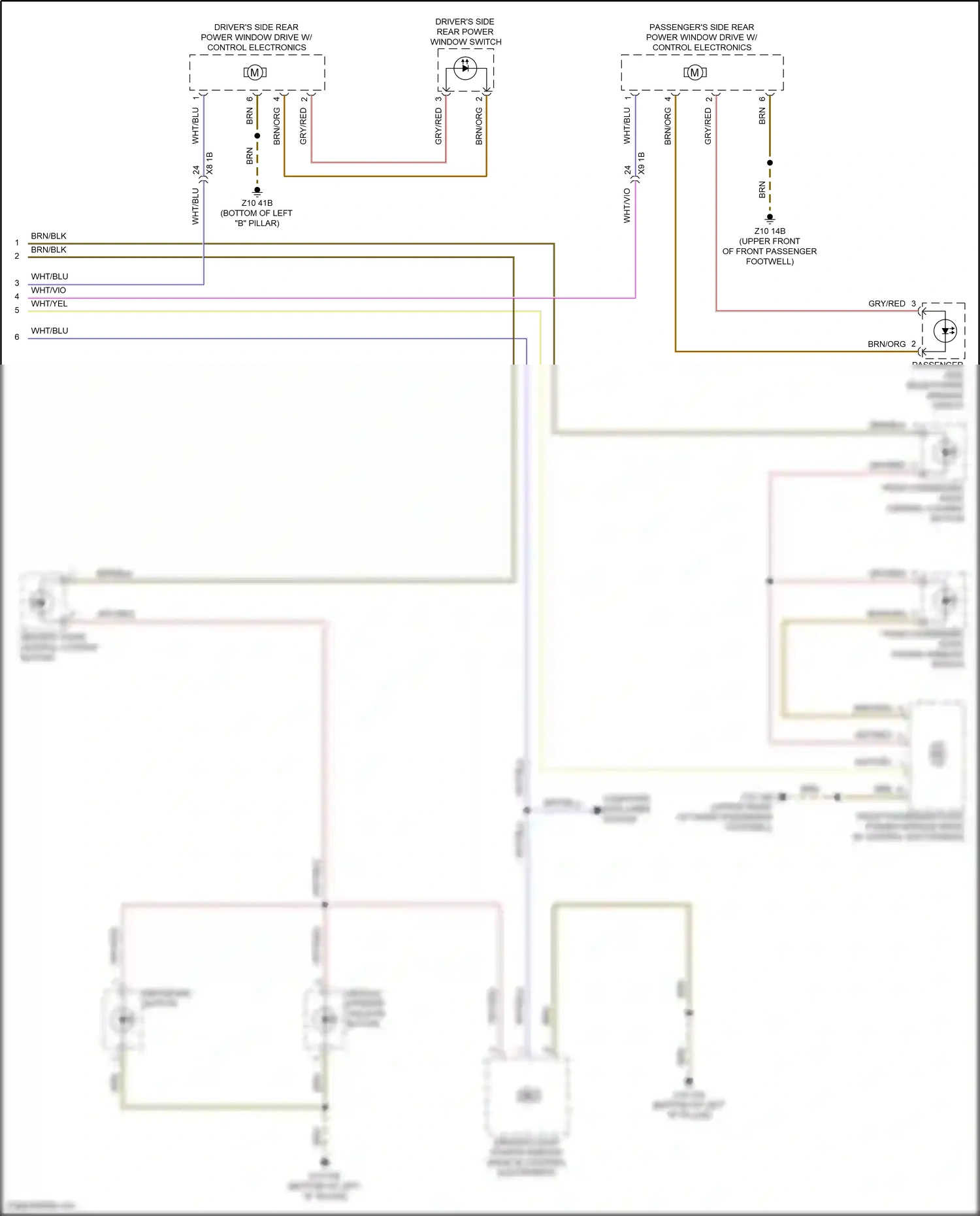 BMW X4 G02 facelift (2021-2024) computer data lines system wiring diagram  (28 of 107)