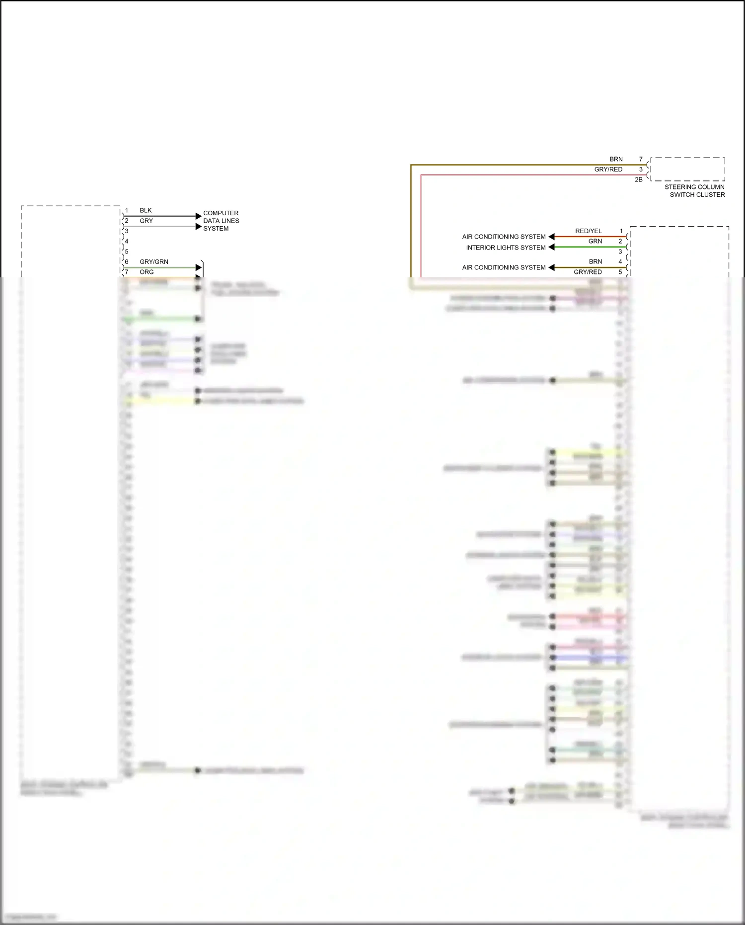 BMW X4 G02 facelift (2021-2024) computer data lines system wiring diagram  (13 of 107)