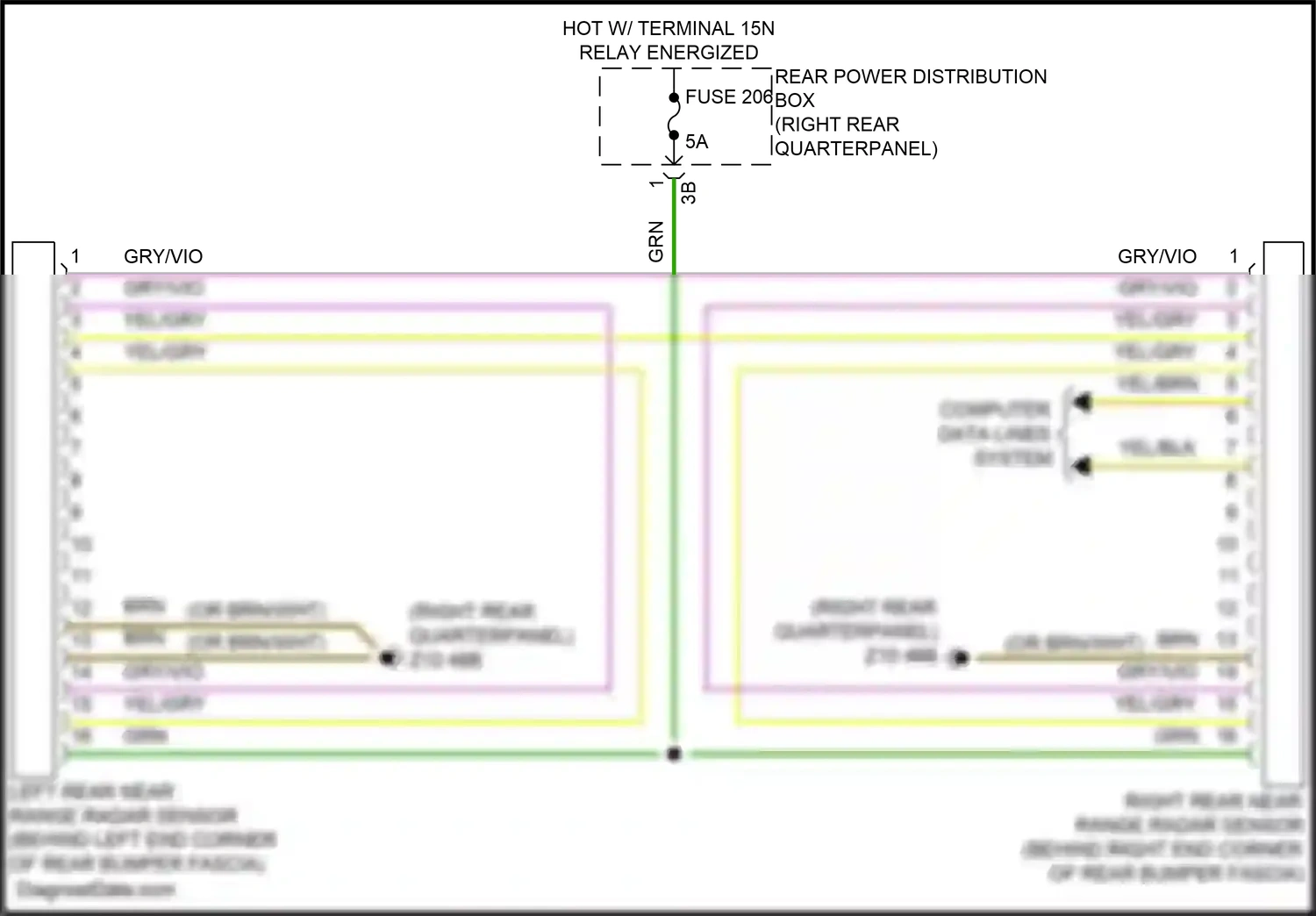 BMW X4 G02 facelift (2021-2024) computer data lines system wiring diagram  (74 of 107)