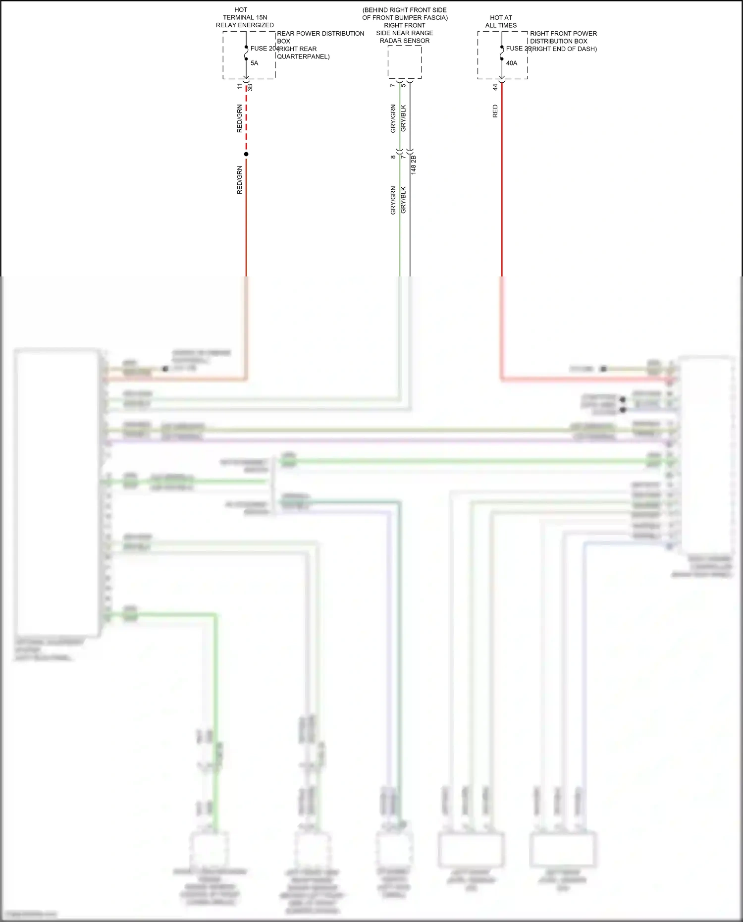 BMW X4 G02 facelift (2021-2024) computer data lines system wiring diagram  (41 of 107)