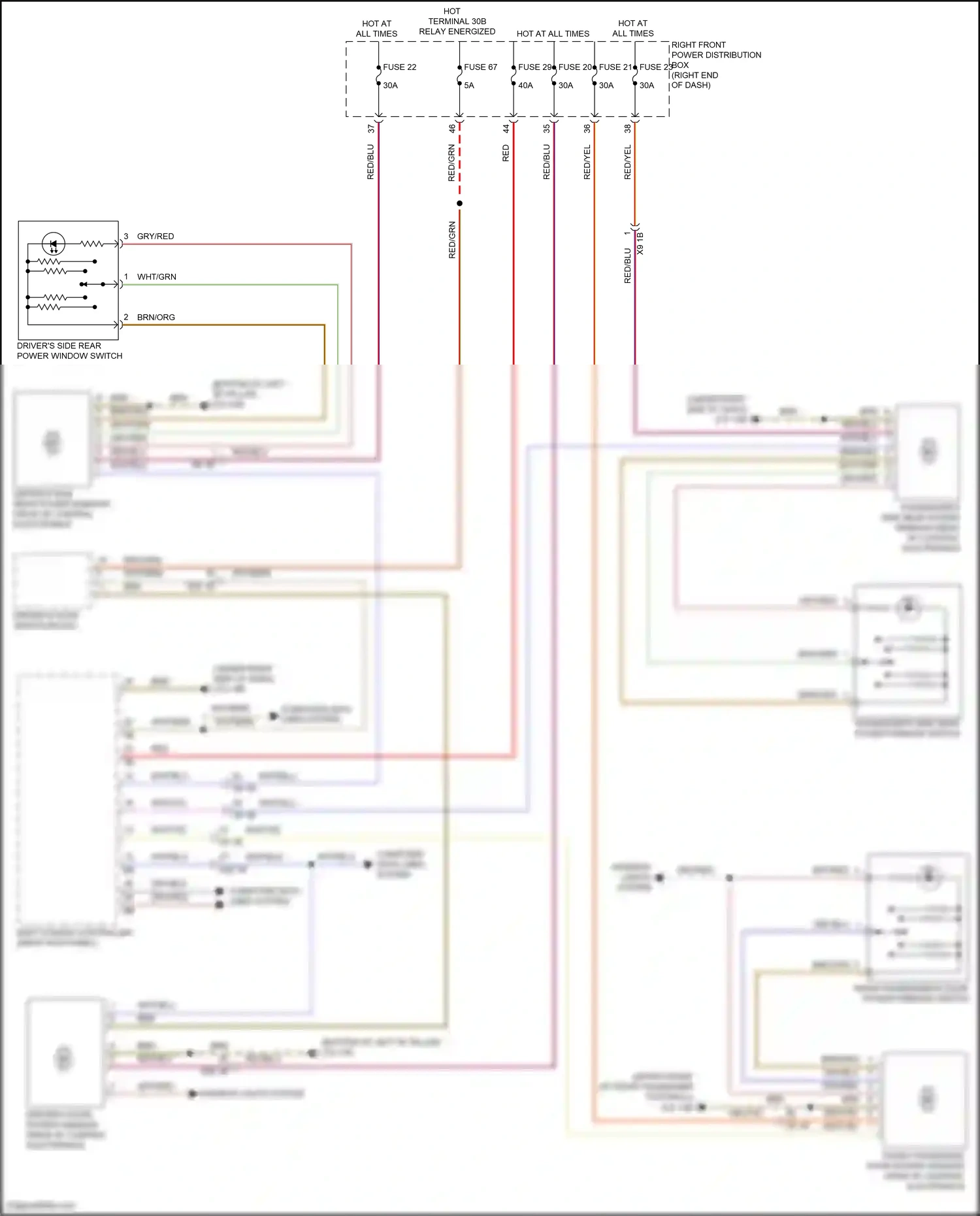 BMW X4 G02 (2018-2021) computer data lines system wiring diagram  (8 of 102)