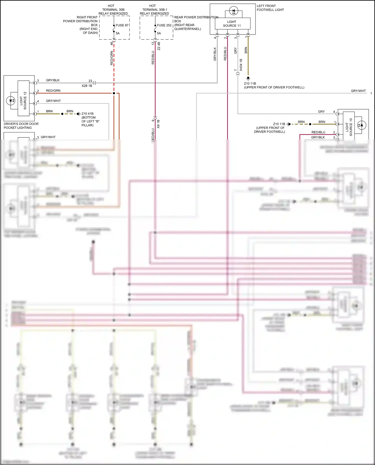 BMW X4 G02 (2018-2021) source 13 wiring diagram  (1 of 1)