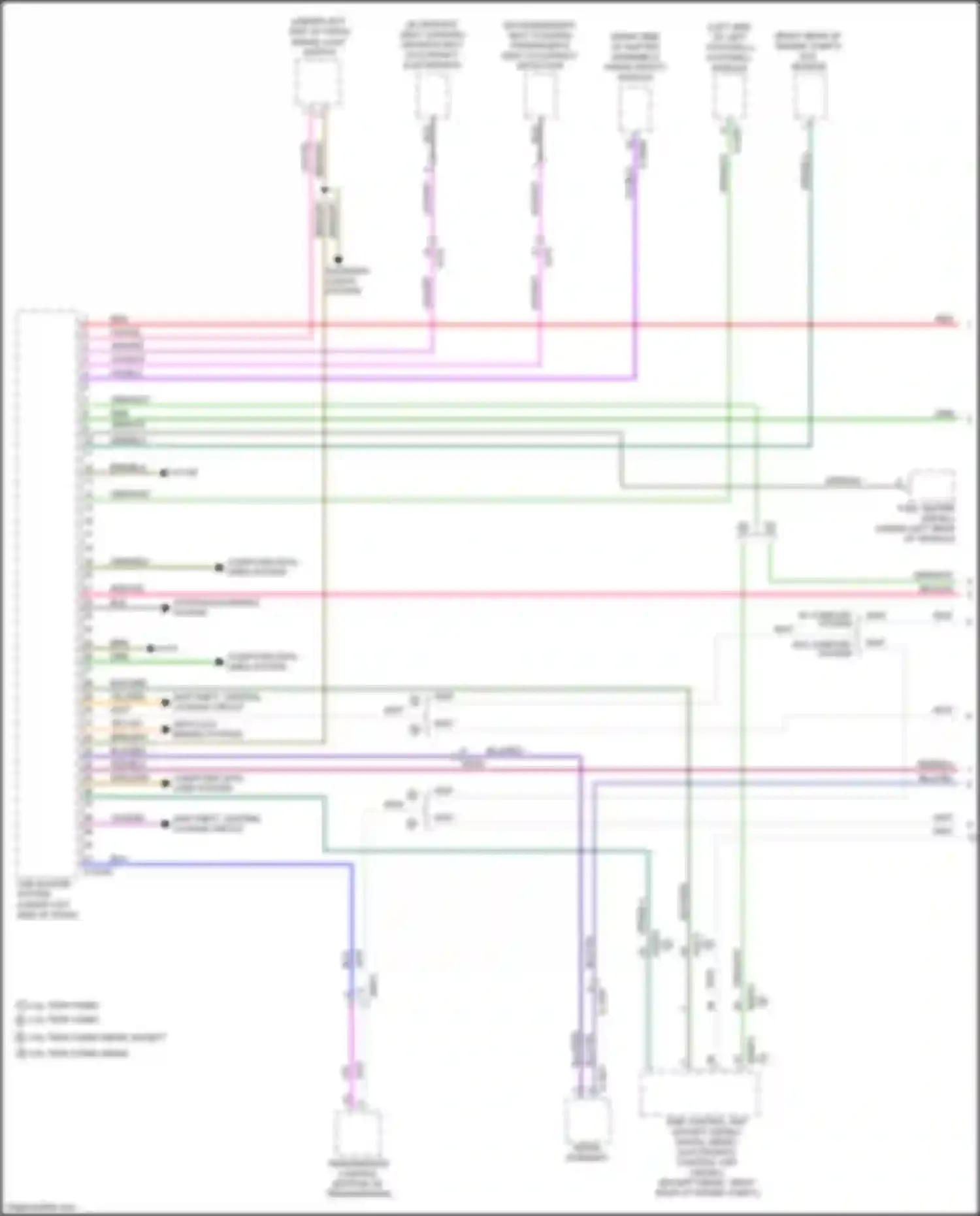 X5 M BMW E70 facelift (2010-2013): Access/start circuit (1 of 3)