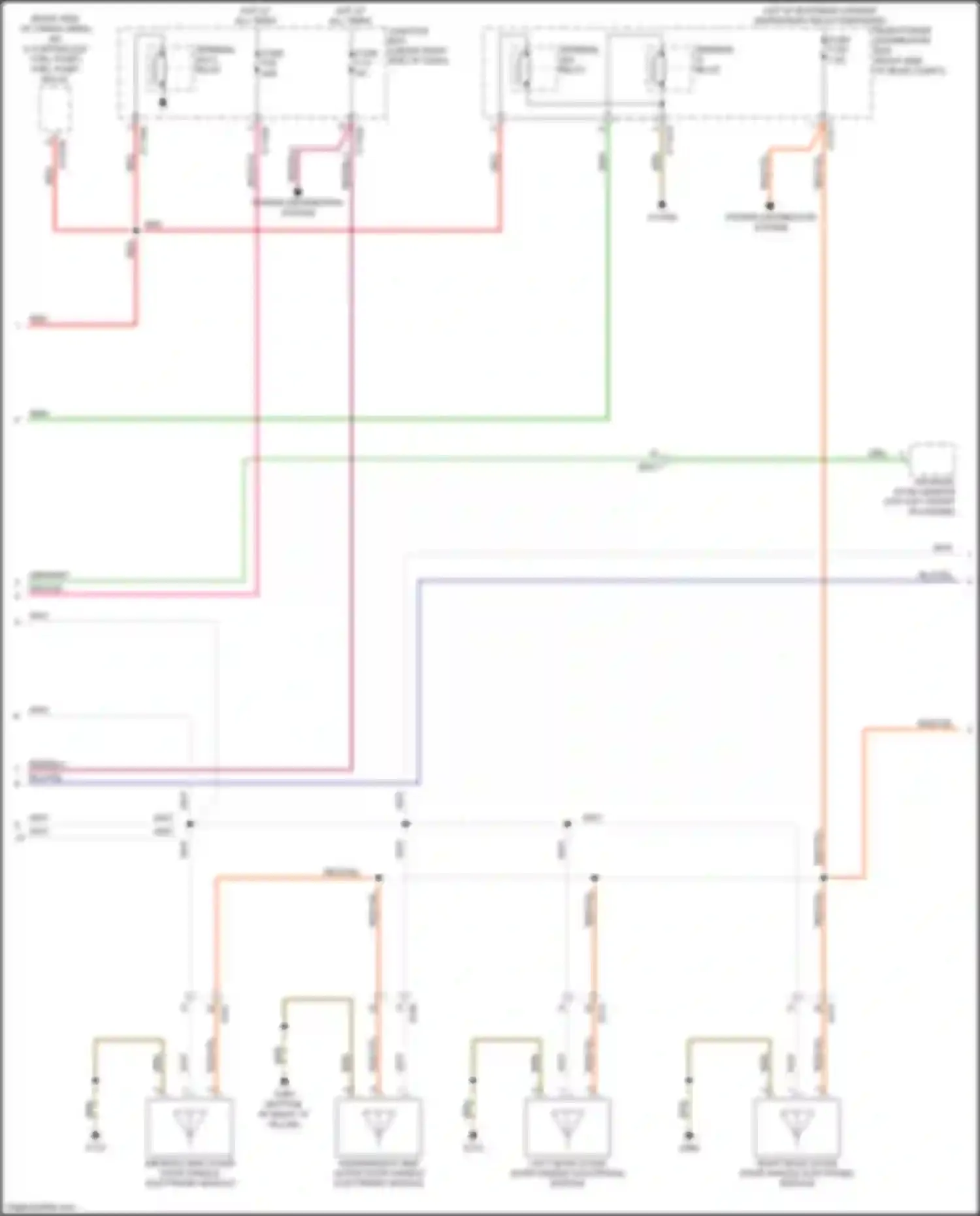X5 M BMW E70 facelift (2010-2013): Access/start circuit (2 of 3)
