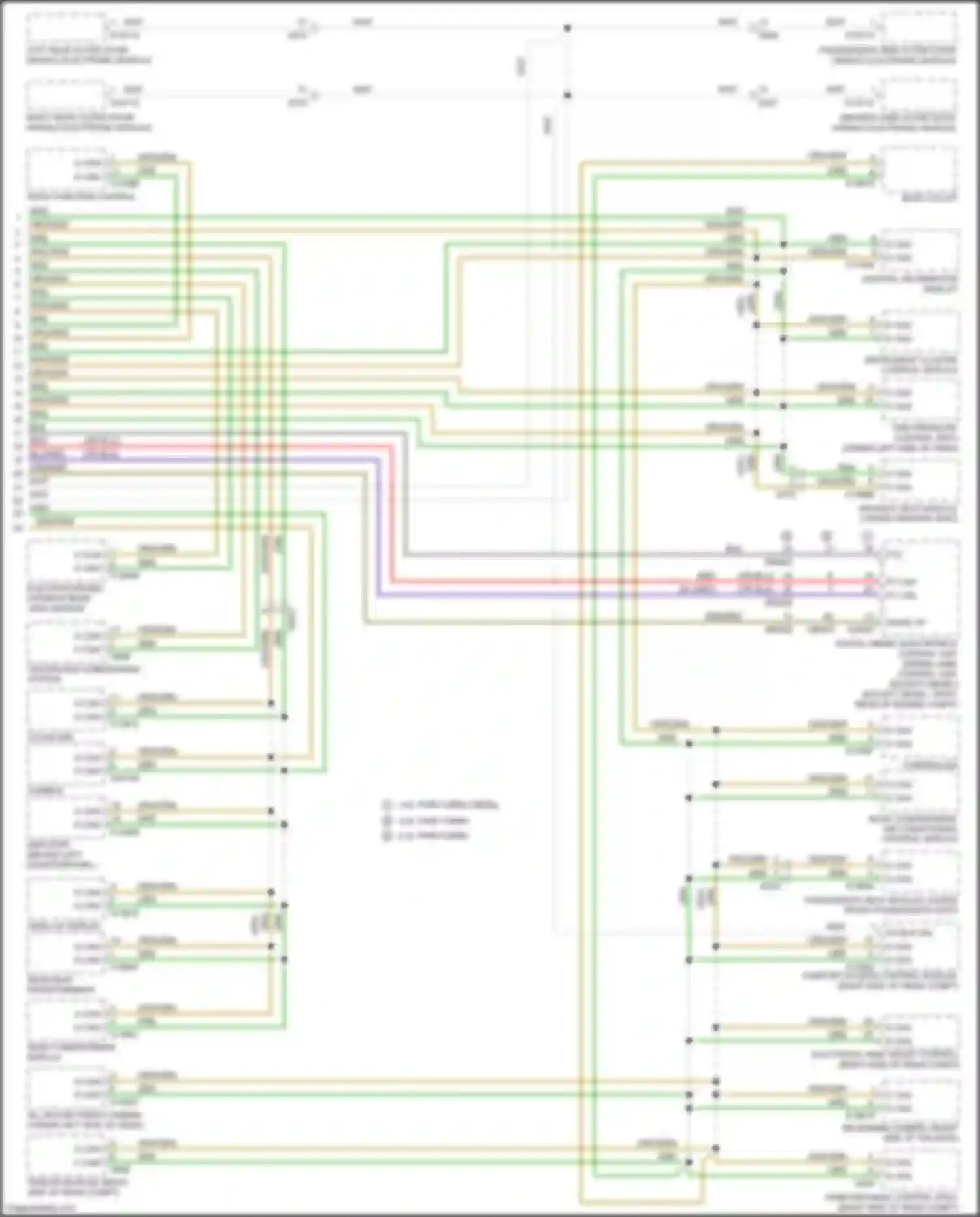 X5 M BMW E70 facelift (2010-2013): Computer data lines circuit (3 of 3)