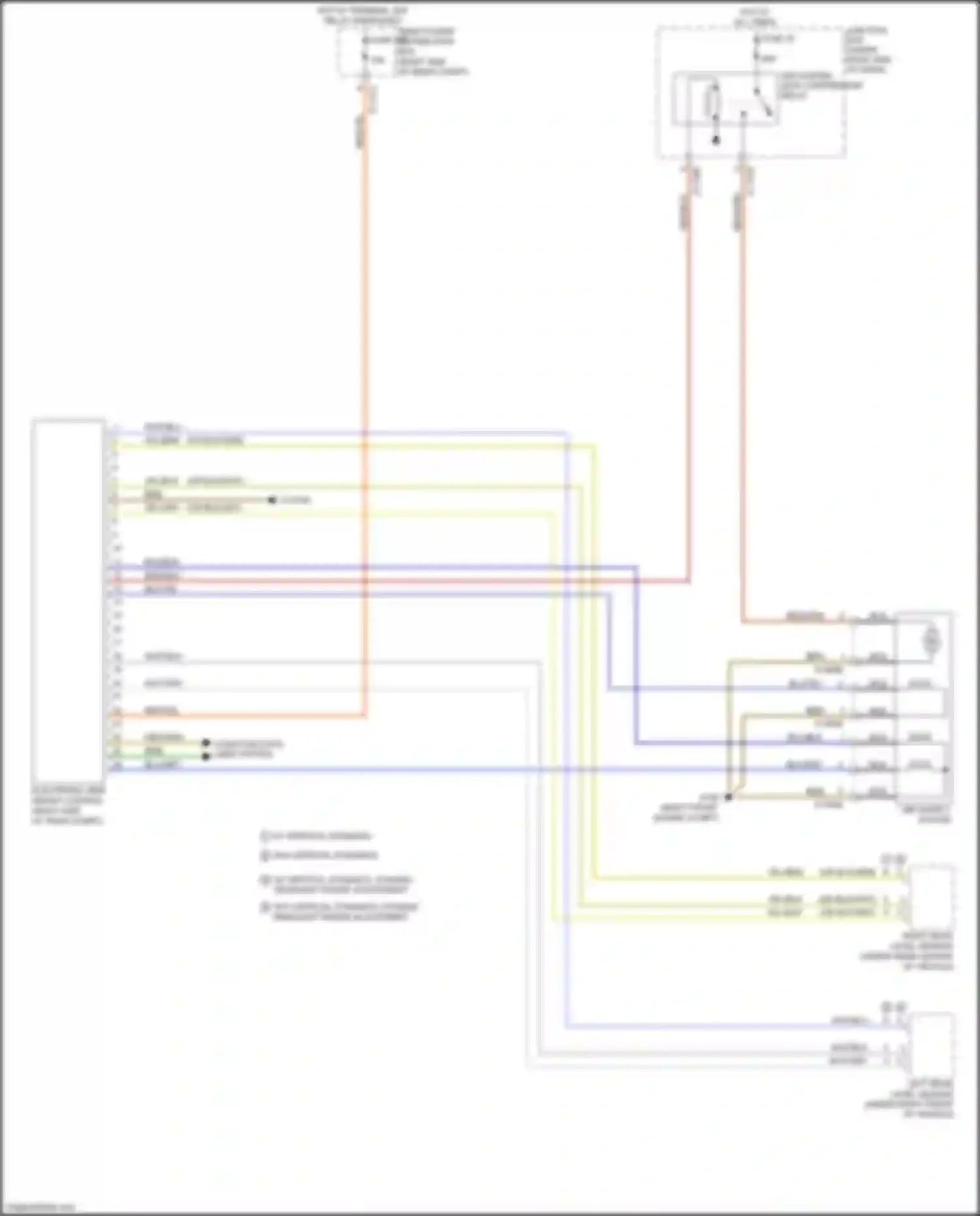 X5 M BMW E70 facelift (2010-2013): Air suspension circuit