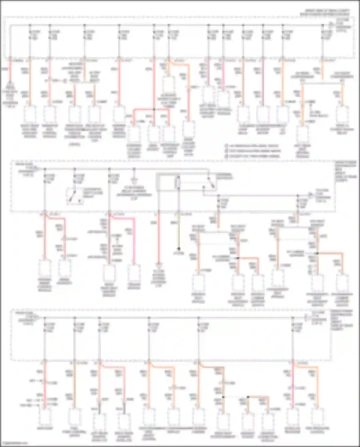 X5 M BMW E70 facelift (2010-2013): Power distribution circuit (3 of 5)