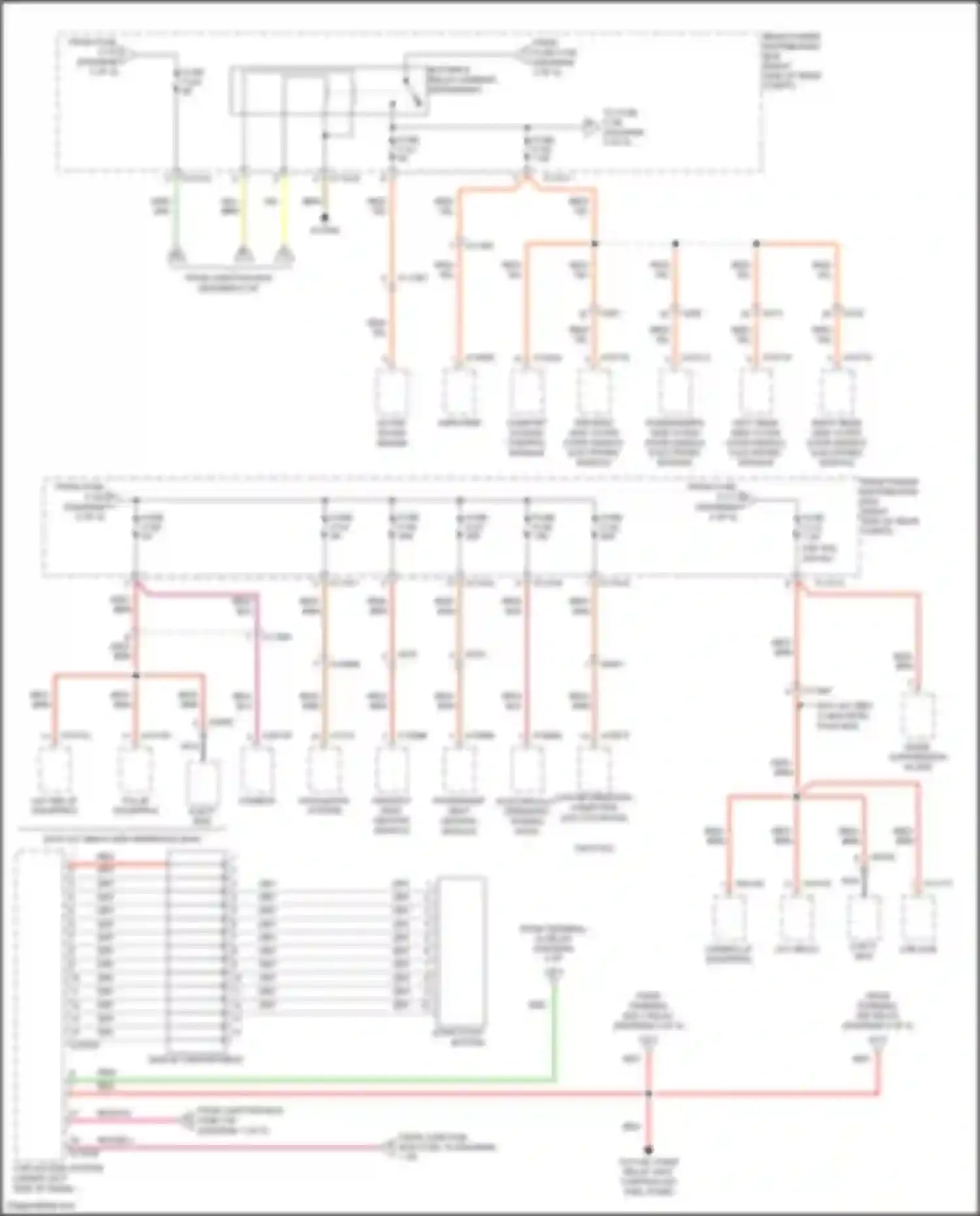 X5 M BMW E70 facelift (2010-2013): Power distribution circuit (5 of 5)
