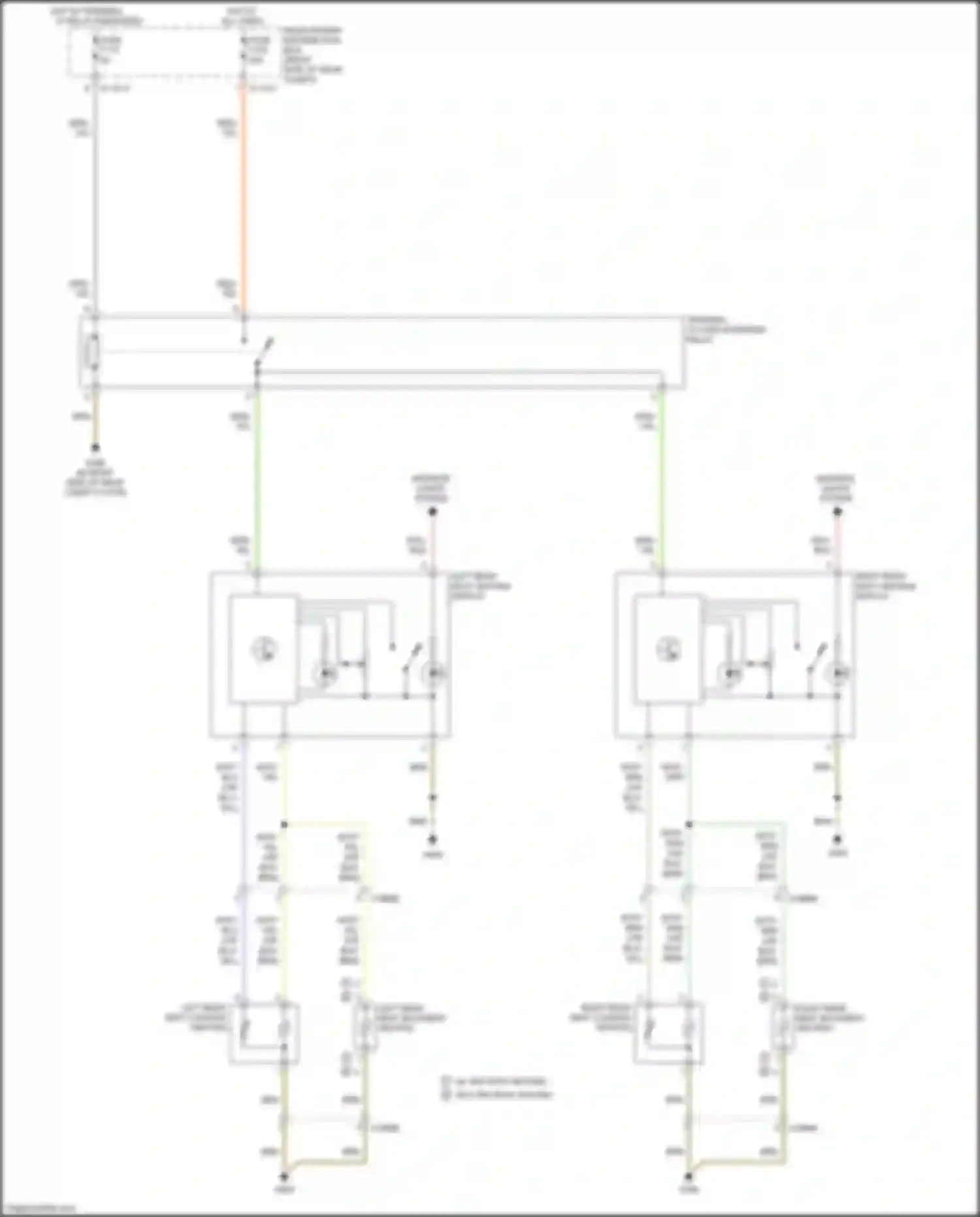 Wiring diagram blk for BMW X5 M E70 facelift (2010-2013) (83 of 91)