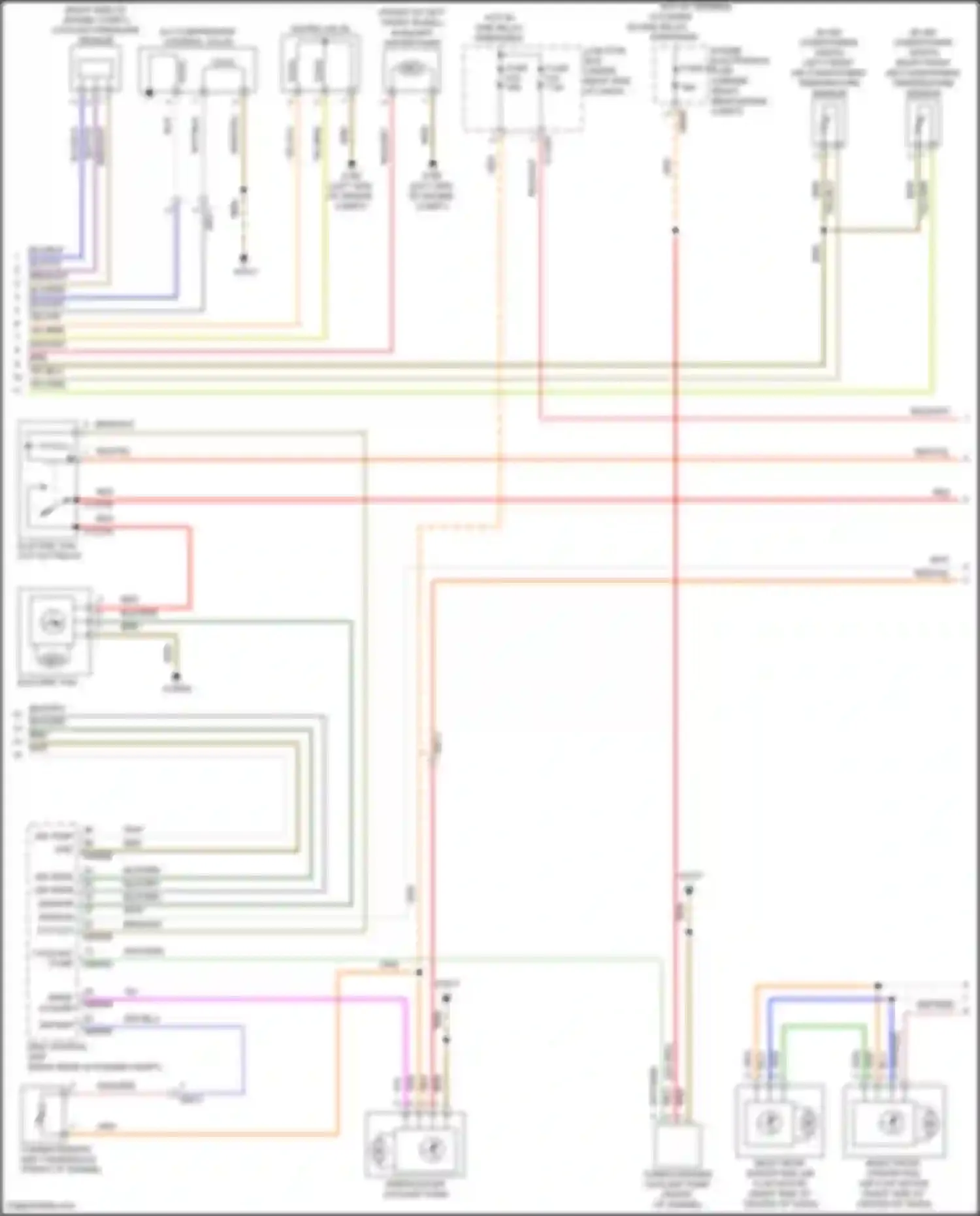 Wiring diagram blk/vio for BMW X5 M E70 facelift (2010-2013) (5 of 21)