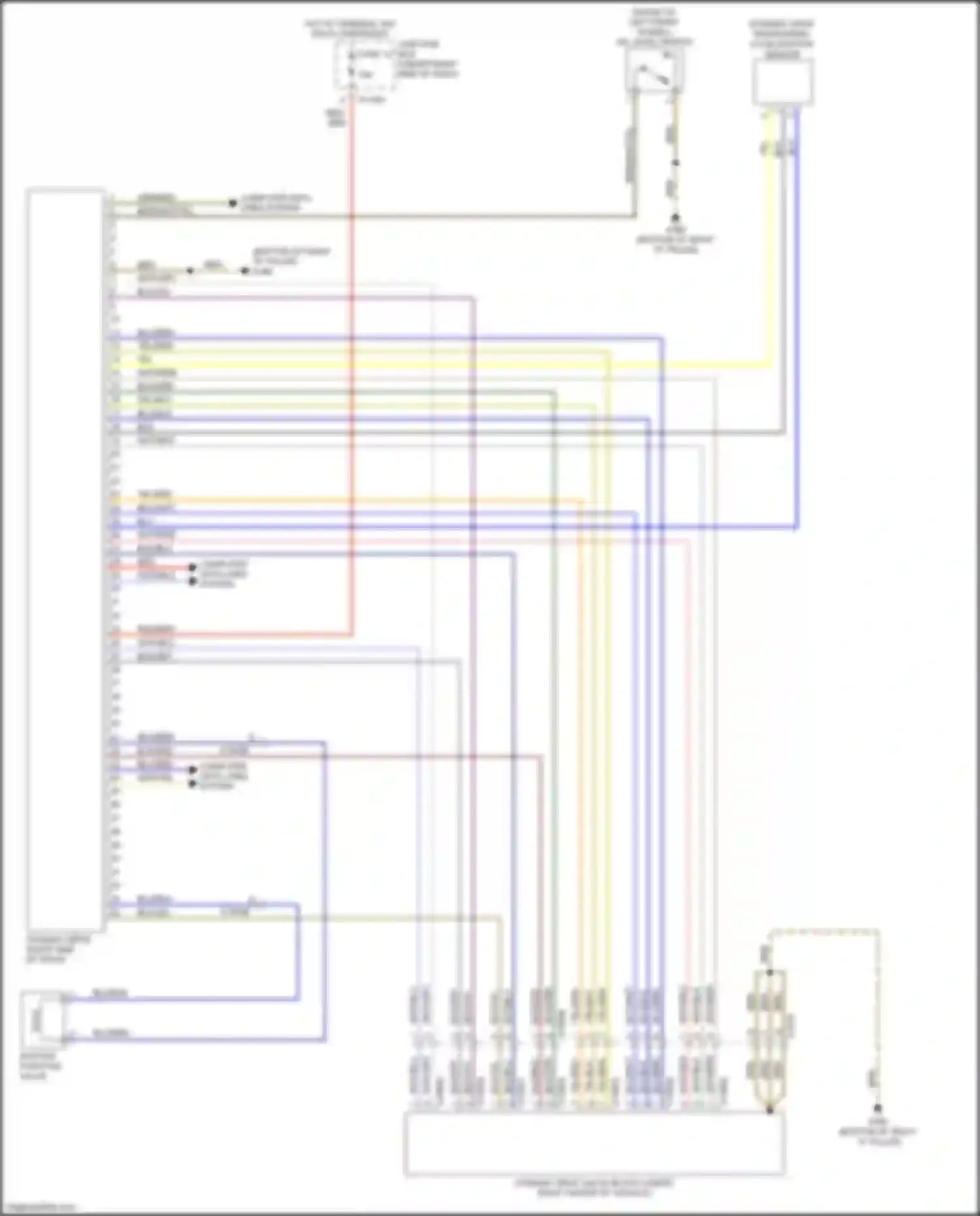 Wiring diagram blk/yel for BMW X5 M E70 facelift (2010-2013) (5 of 21)